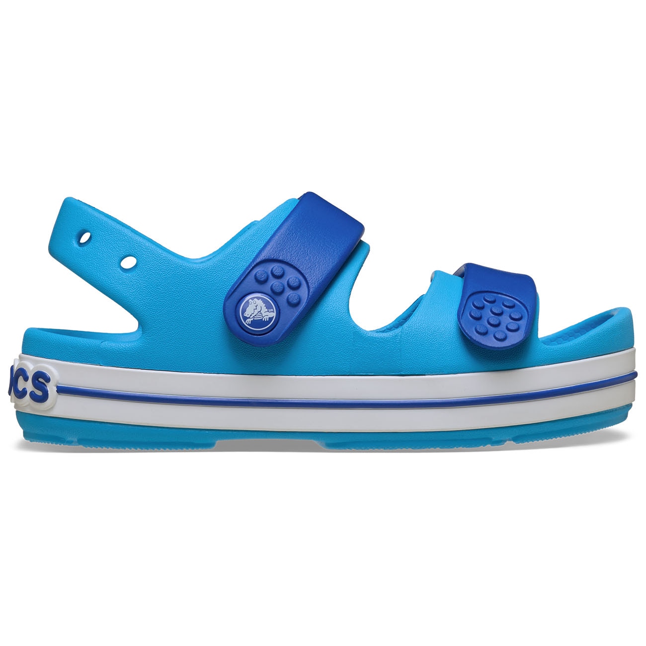 Zuecos de niños Crocband Cruiser Sandal Crocs - Azul Azul-1