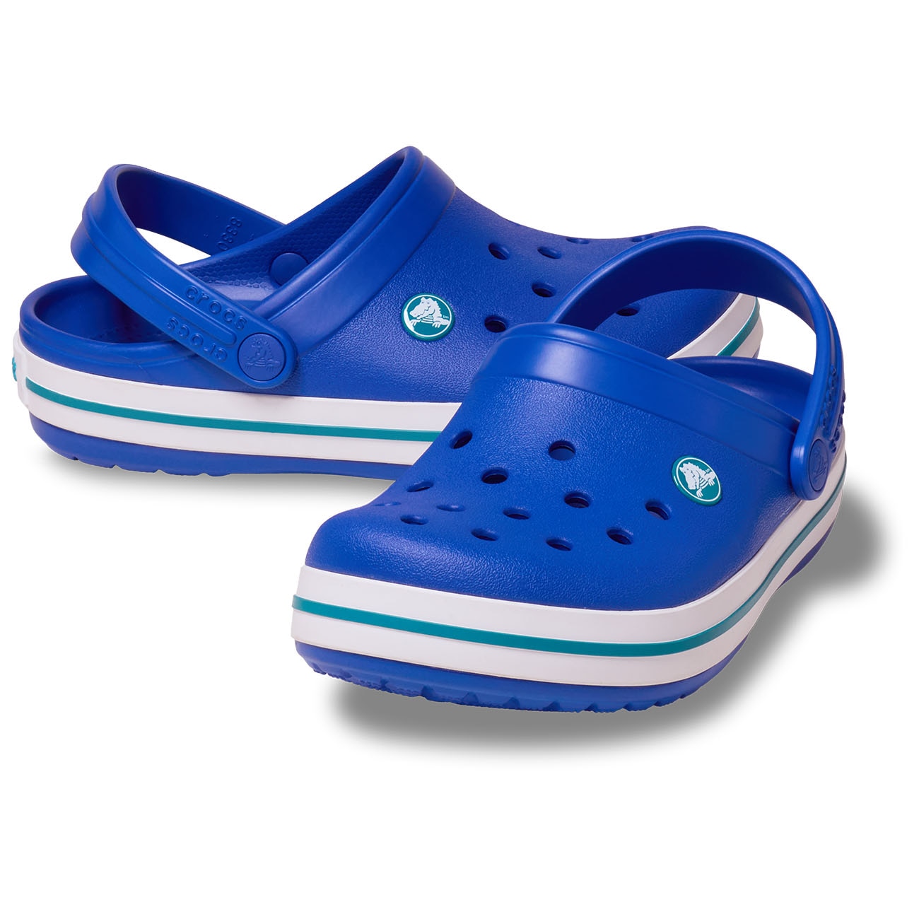 Zuecos de niños Crocband Clog Crocs - Azul Azul-2