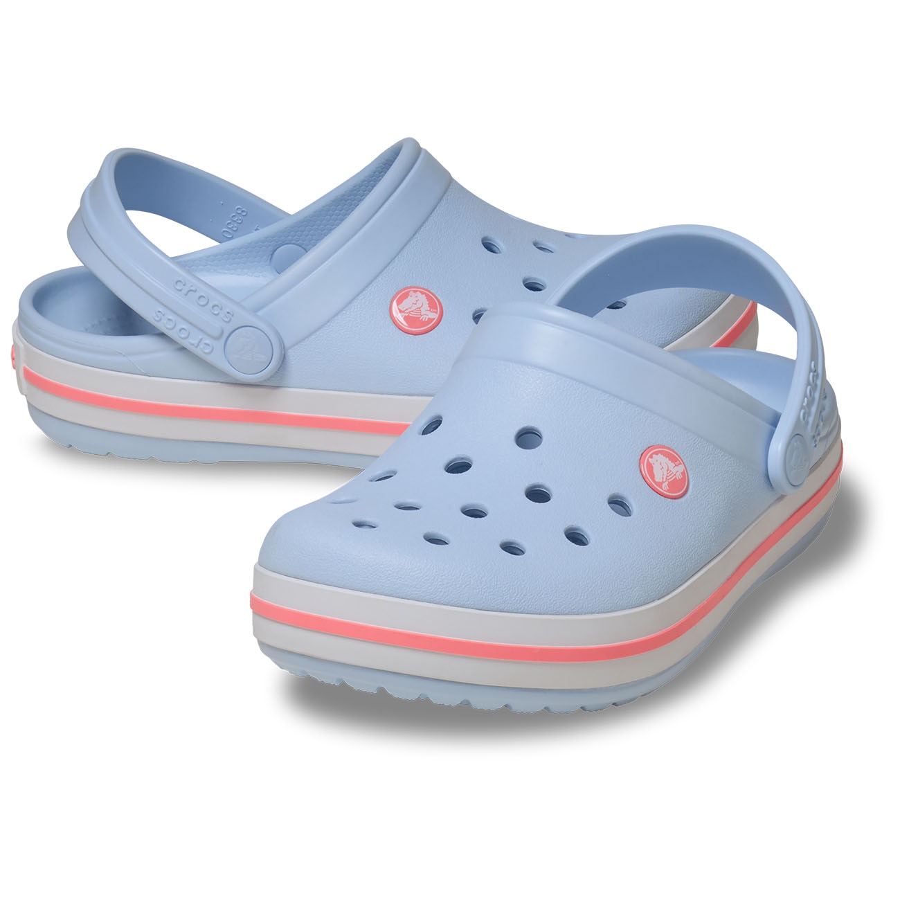 Zuecos de niños Crocband Clog Crocs - Azul claro Azul claro-2