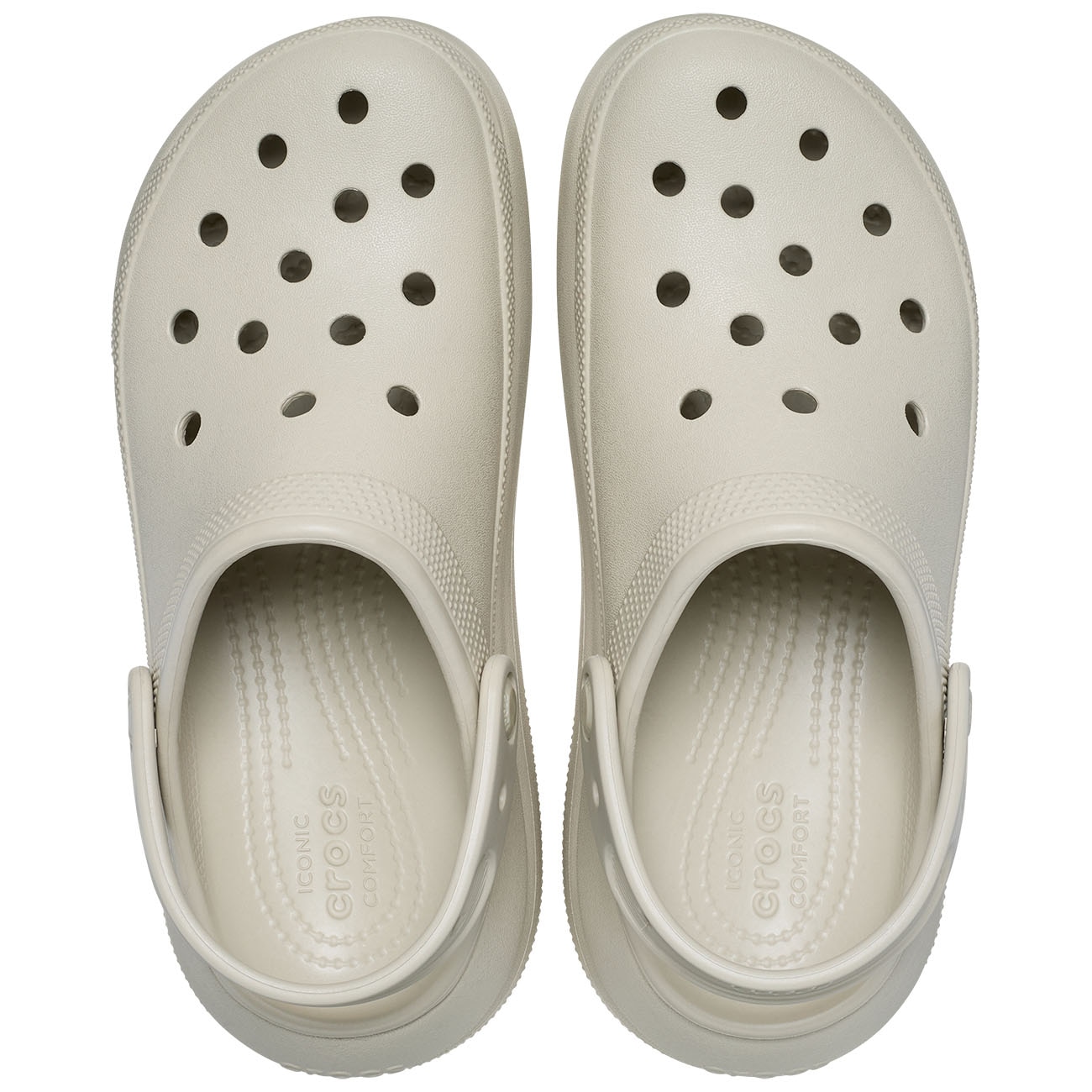 Zuecos unisex Classic Crush Clog Crocs - Gris Gris-3