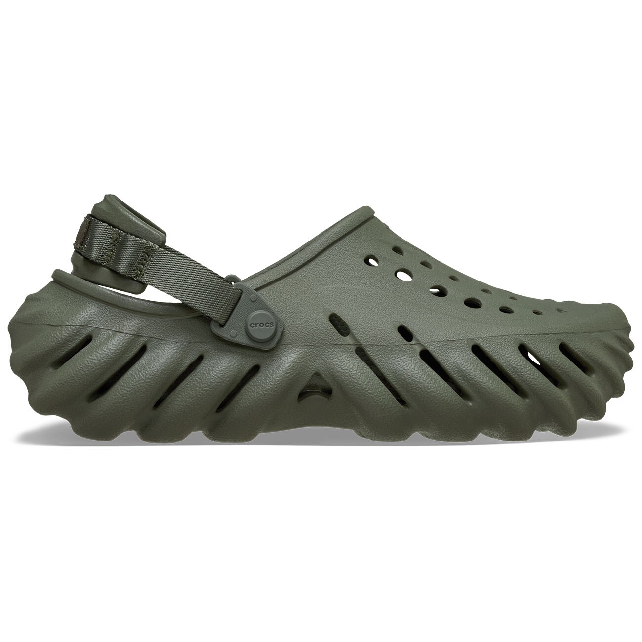 Imagen 0 de Zuecos unisex Echo U Crocs Verde