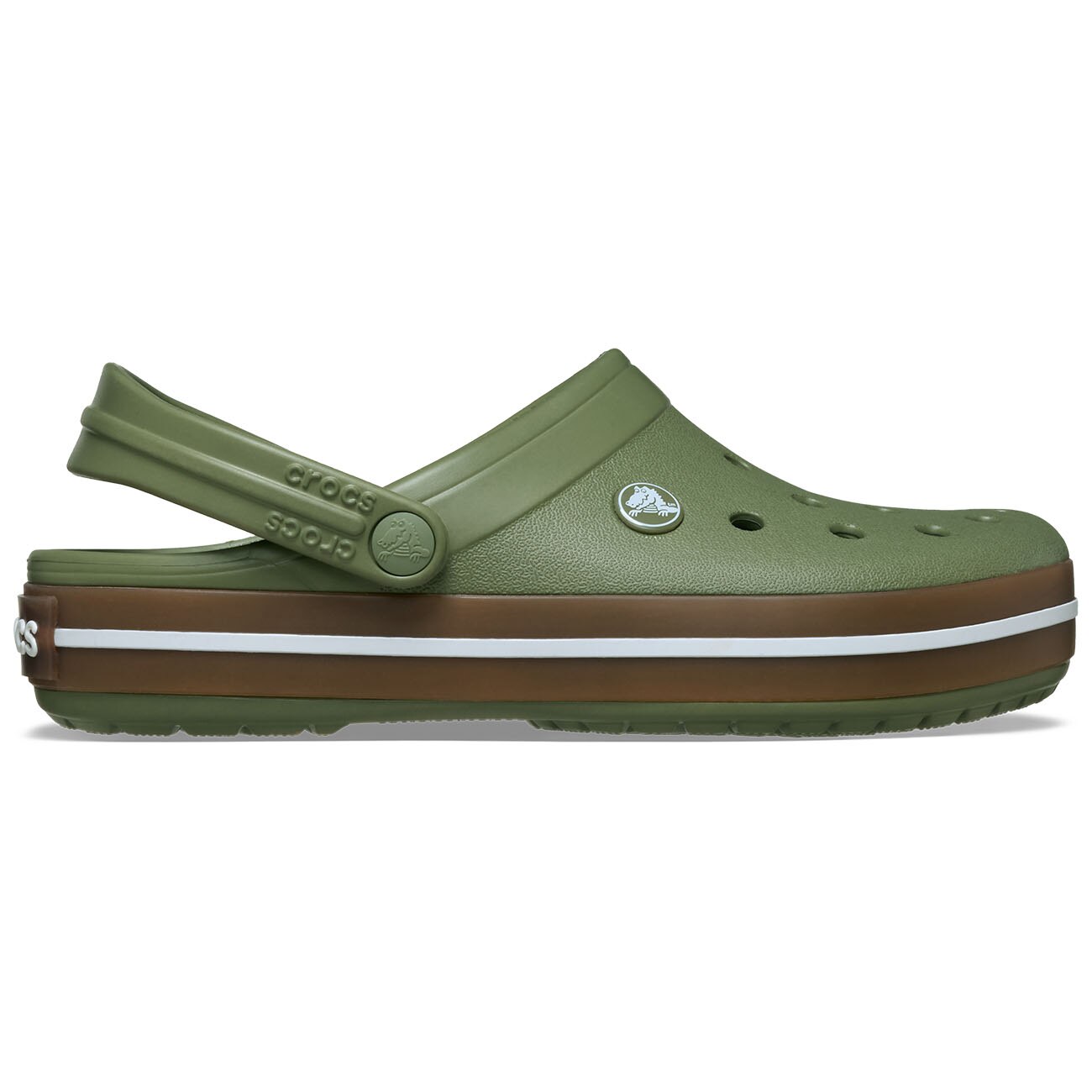 Crocs - Zuecos unisex Crocband Gum Clog U Crocs.