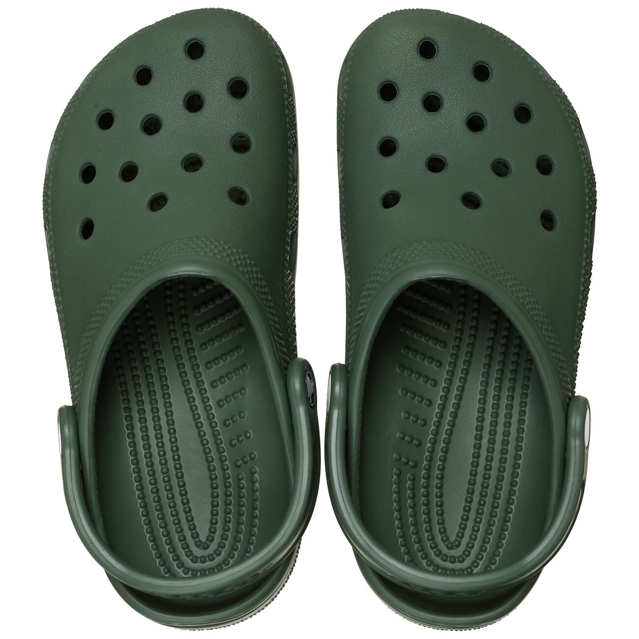 Zuecos de niños Classic Clog Crocs - Verde oscuro Verde oscuro-3