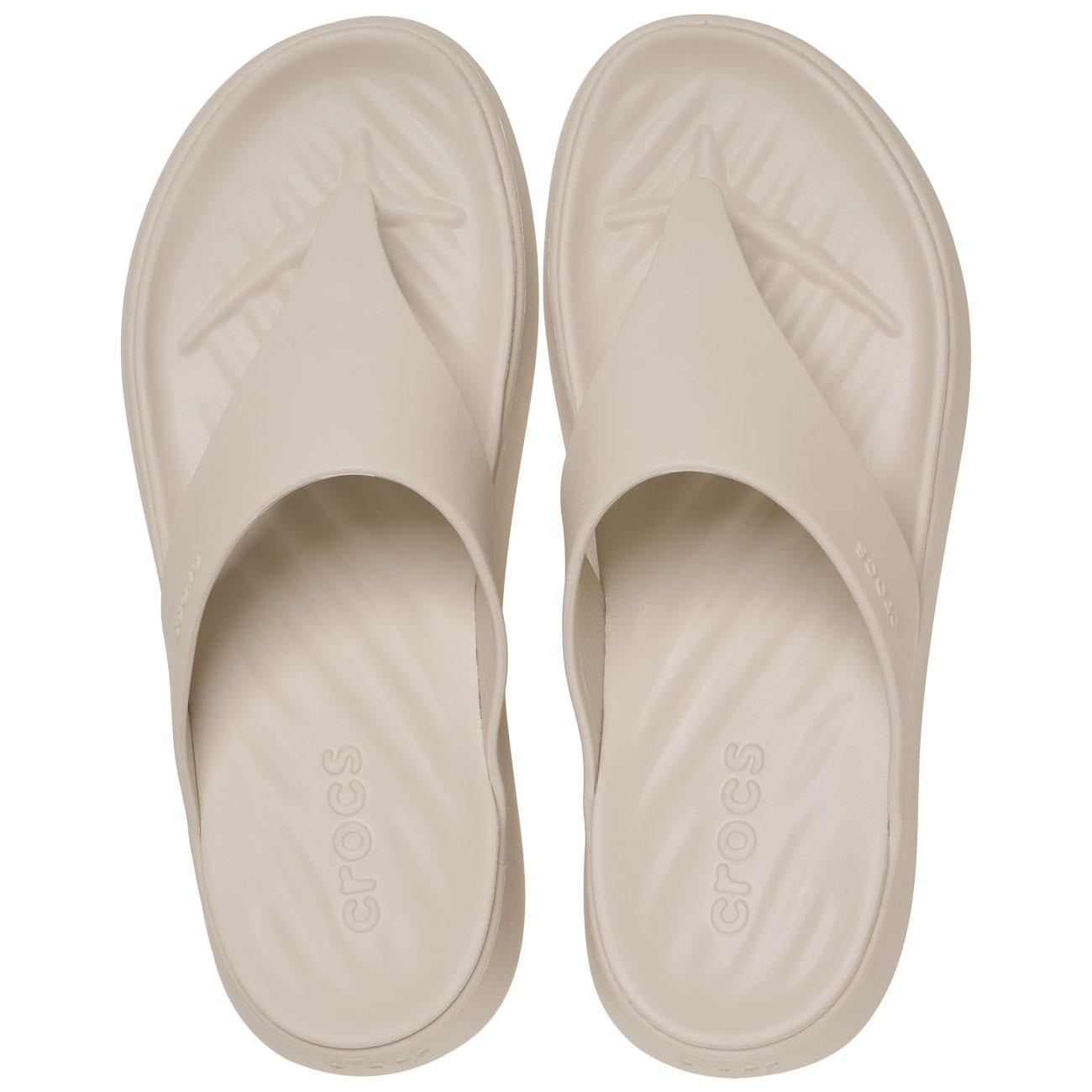 Imagen 3 de Chanclas de mujer Getaway Triangle Flip W Crocs - Natural Natural