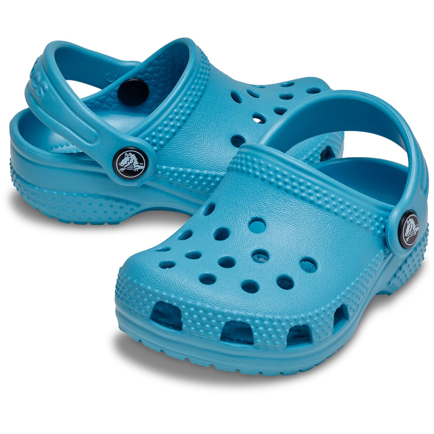 Zuecos de niños Crocs Littles Crocs - Azul Azul-2