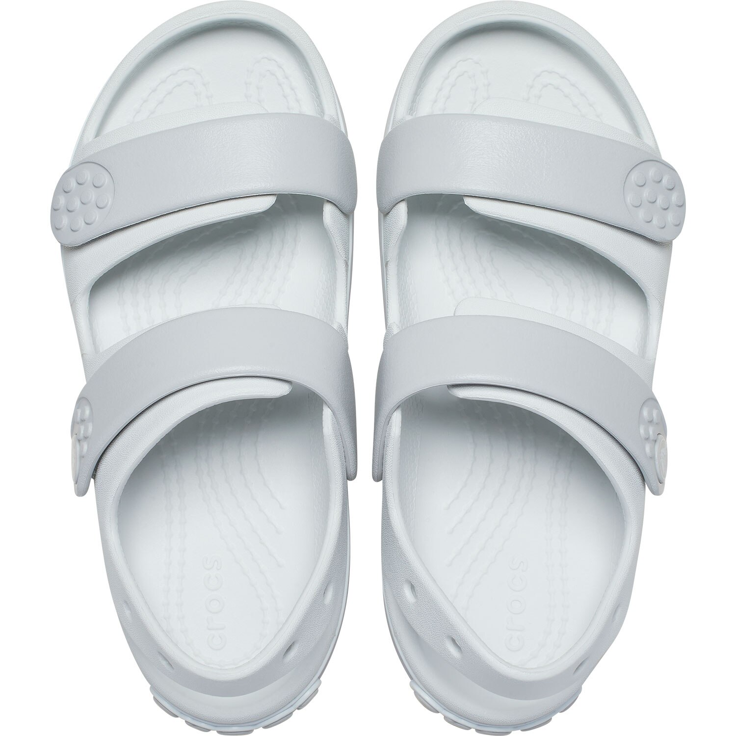 Zuecos de niños Crocband Cruiser Sandal Crocs - Gris claro Gris claro-3