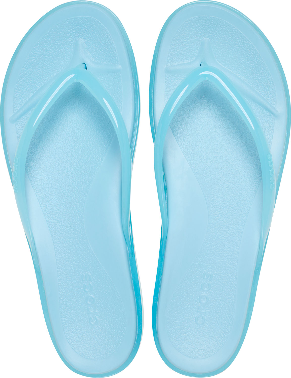 Crocs - Chanclas de mujer Miami Round Toe Flip W Crocs.