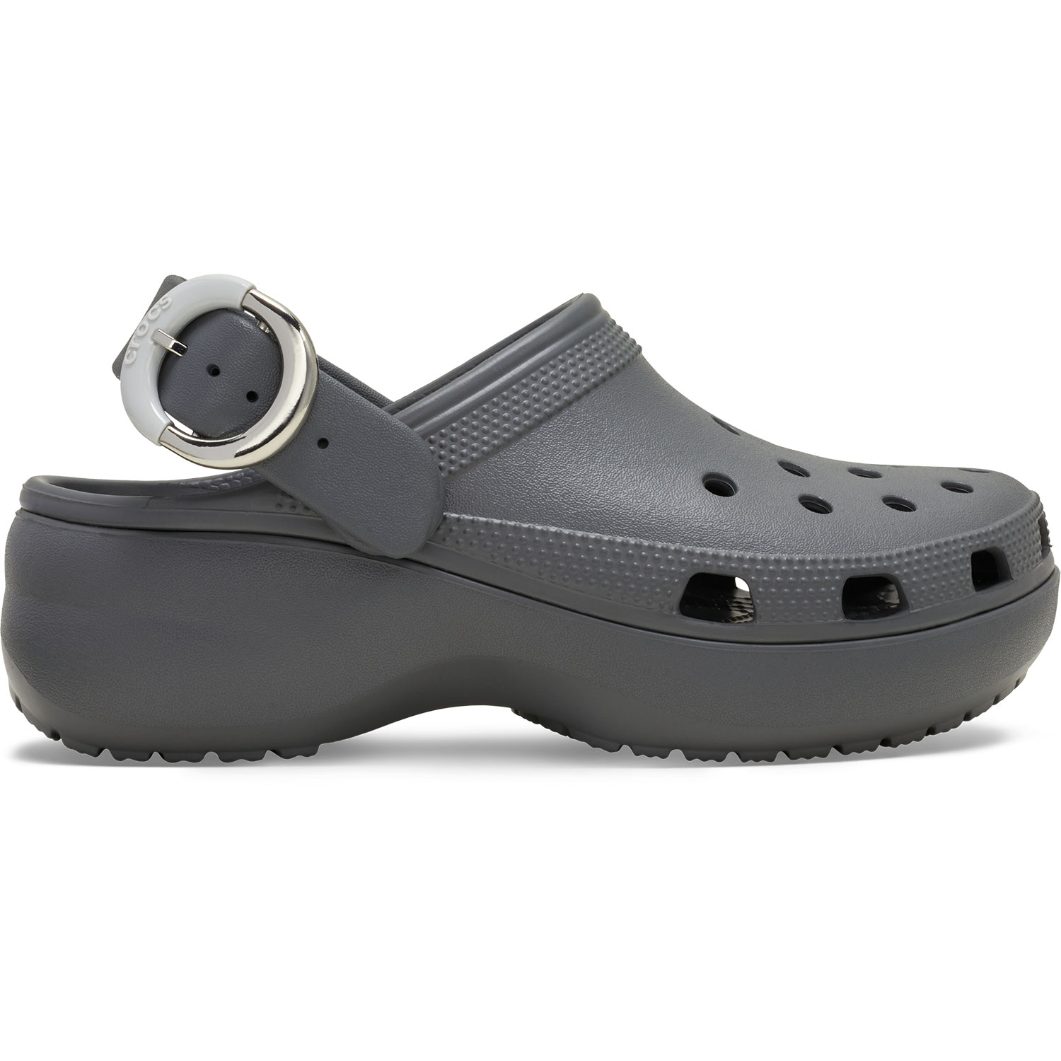 Imagen 0 de Zuecos de mujer Classic Platform Buckle Clog W Crocs Gris