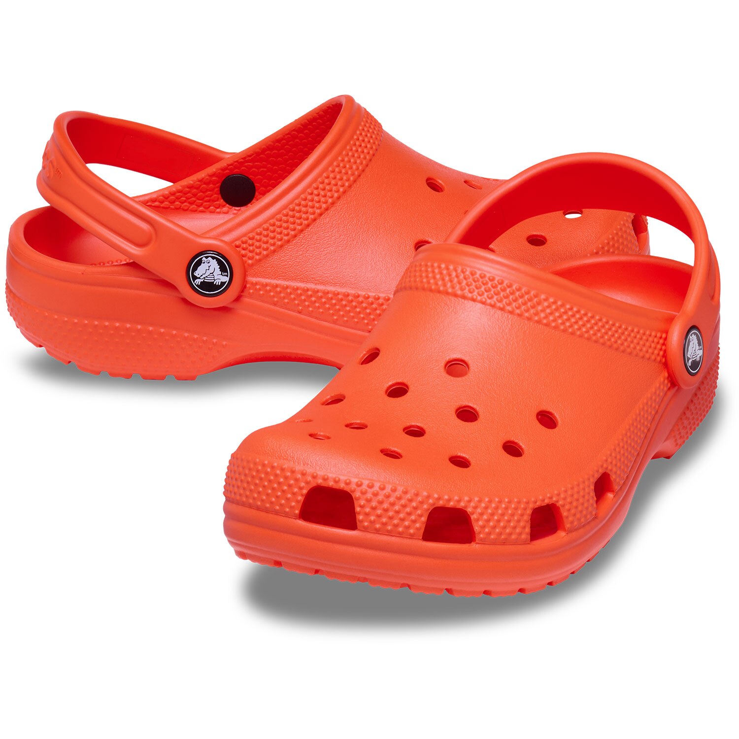 Zuecos de niños Classic Clog Crocs - Naranja Naranja-2