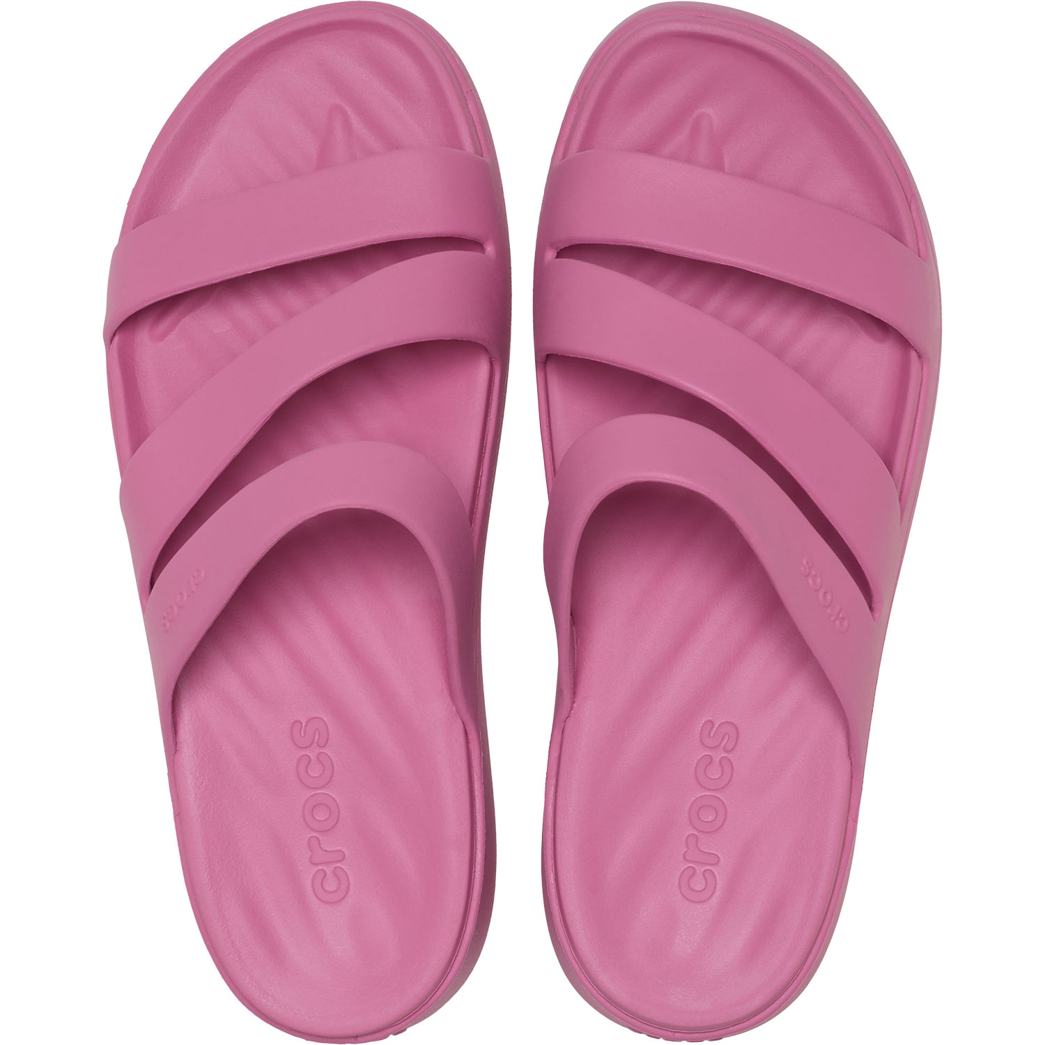 Sandalias de mujer Getaway Strappy W Crocs - Rosa Rosa-3