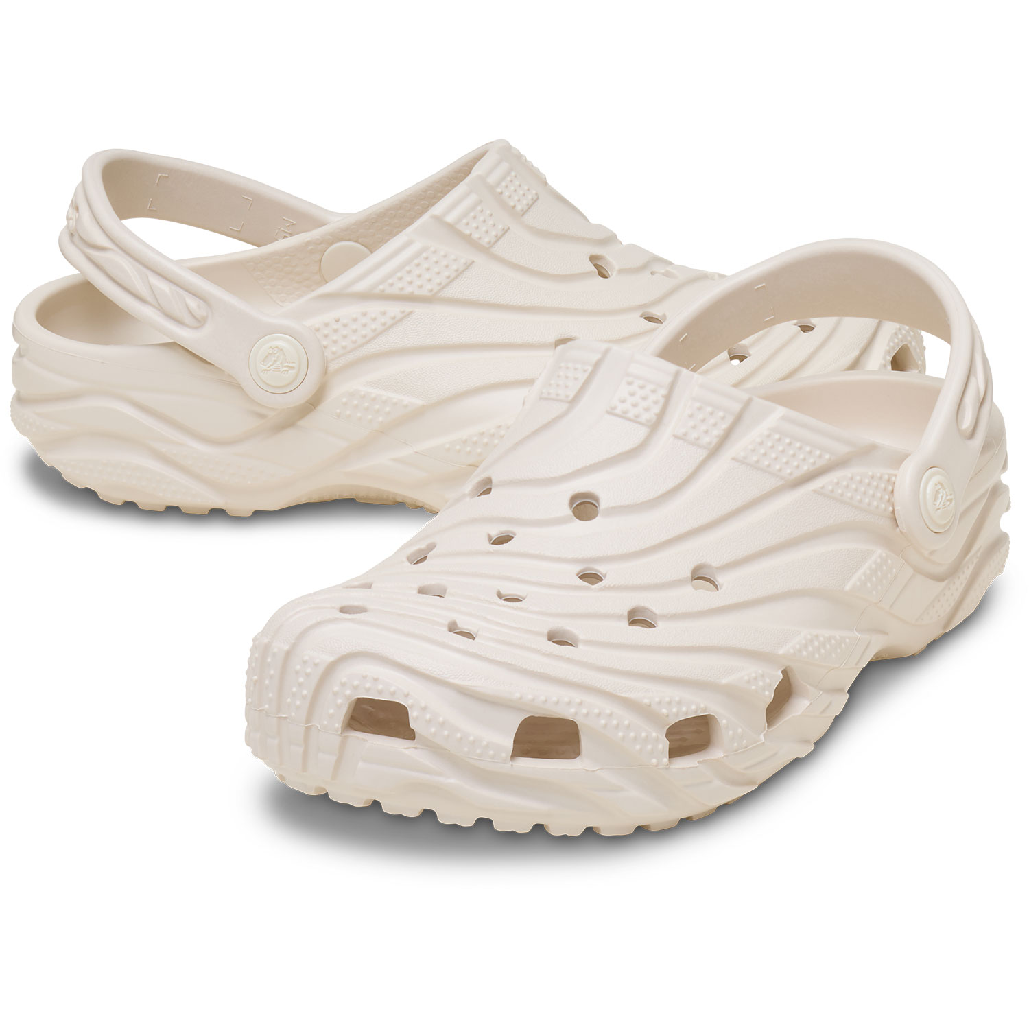 Imagen 2 de Zuecos unisex Classic Erosion Clog U Crocs - Blanco Blanco
