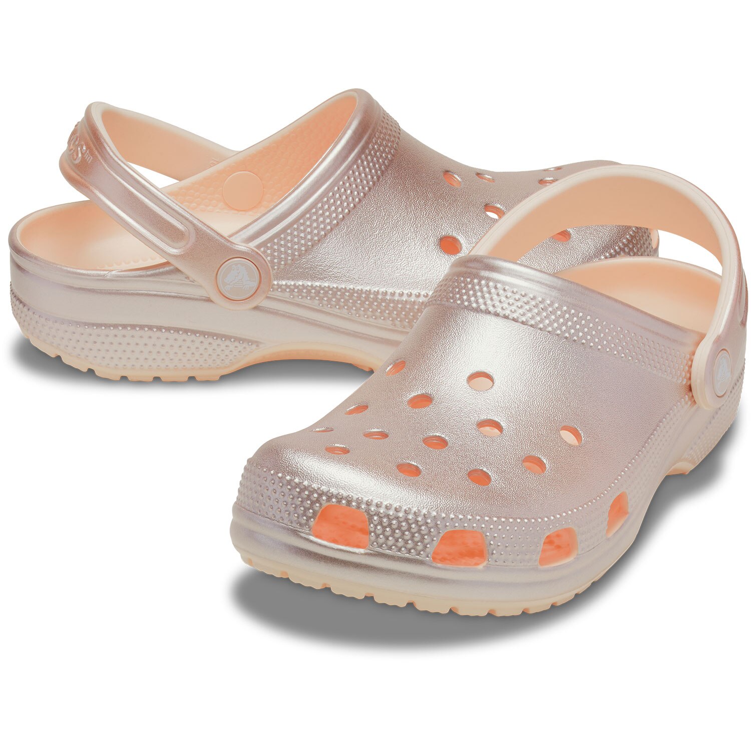 Zuecos unisex Classic Tinted Metallic Clog U Crocs - Oro Oro-2
