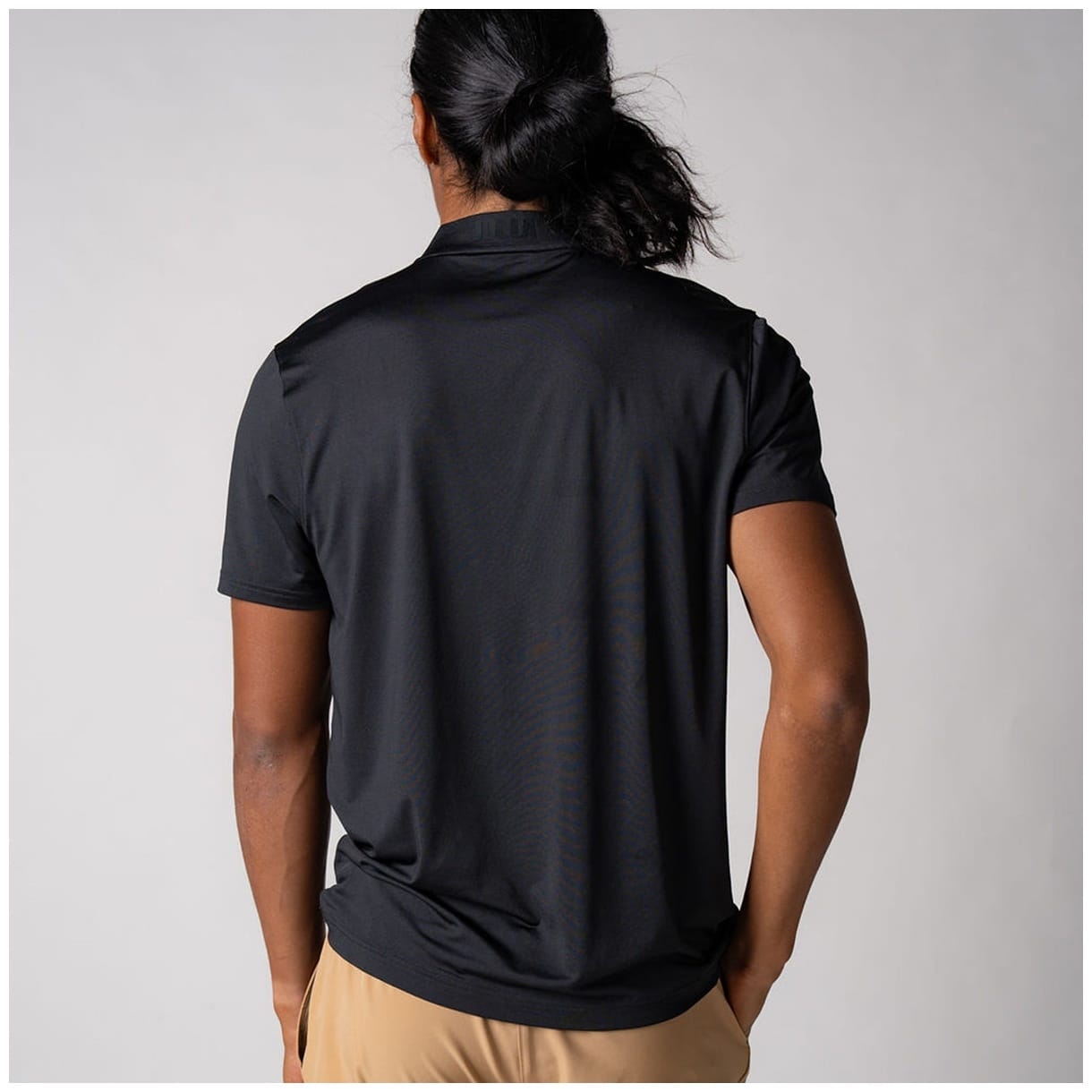 Imagen 2 de Polo de pickleball de hombre COURT Joola - Negro Negro