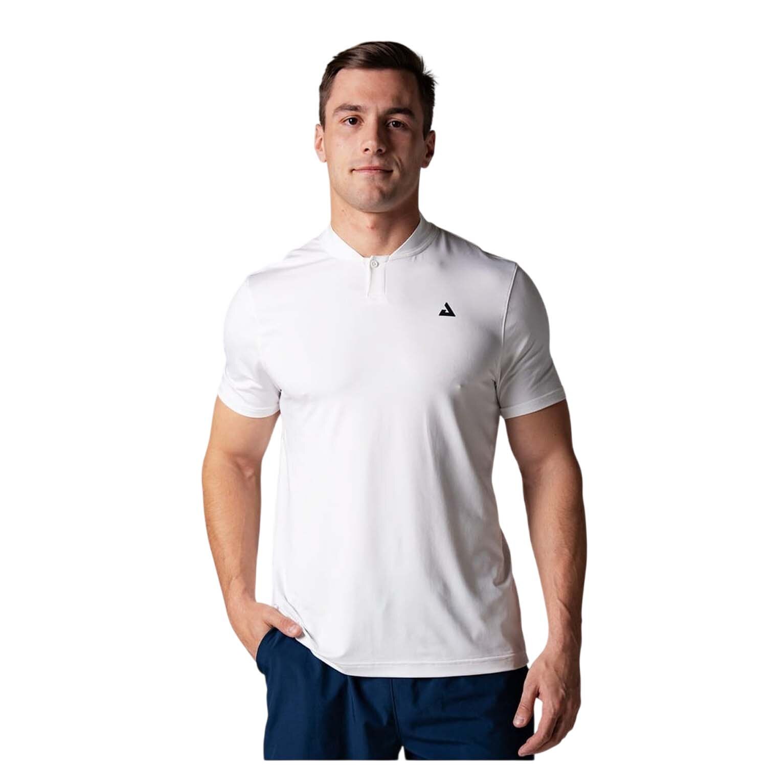 Joola Polo de pickleball de hombre COURT Azul claro