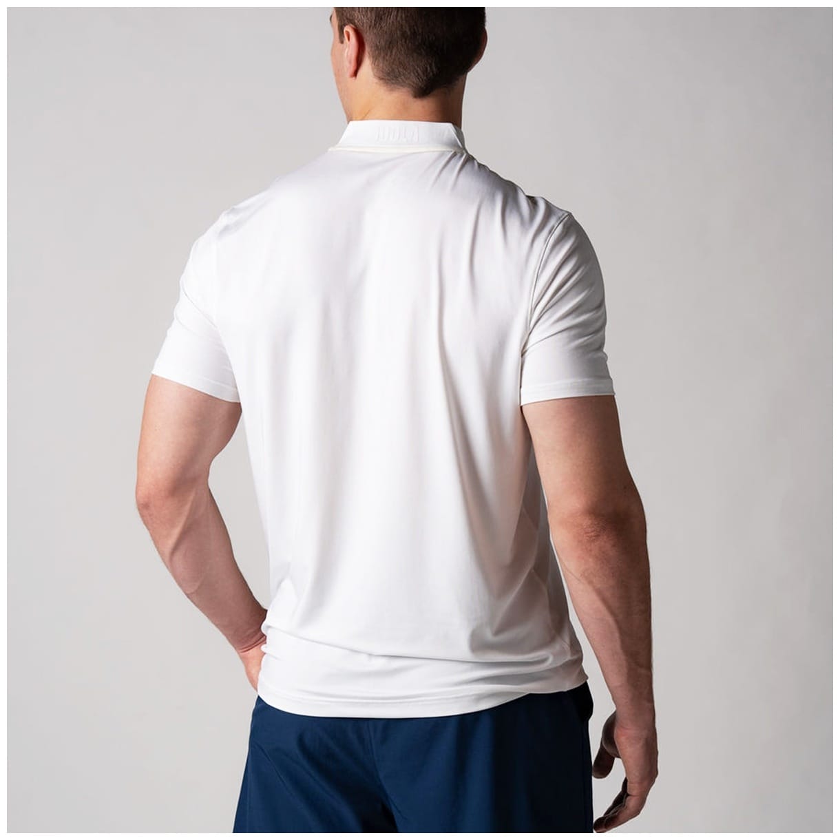 Imagen 2 de Polo de pickleball de hombre COURT Joola - Blanco Blanco