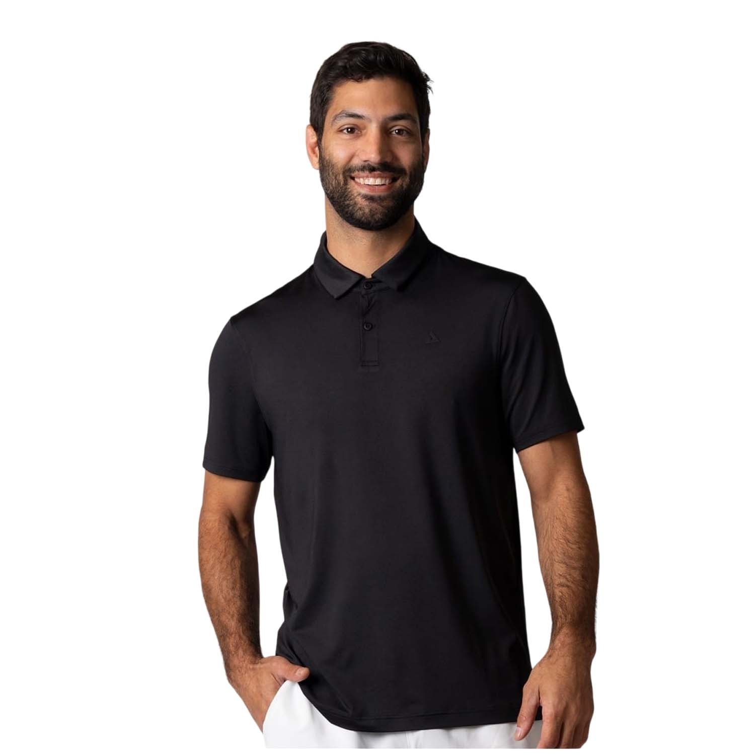 Joola Polo de pickleball de hombre CLUB Azul