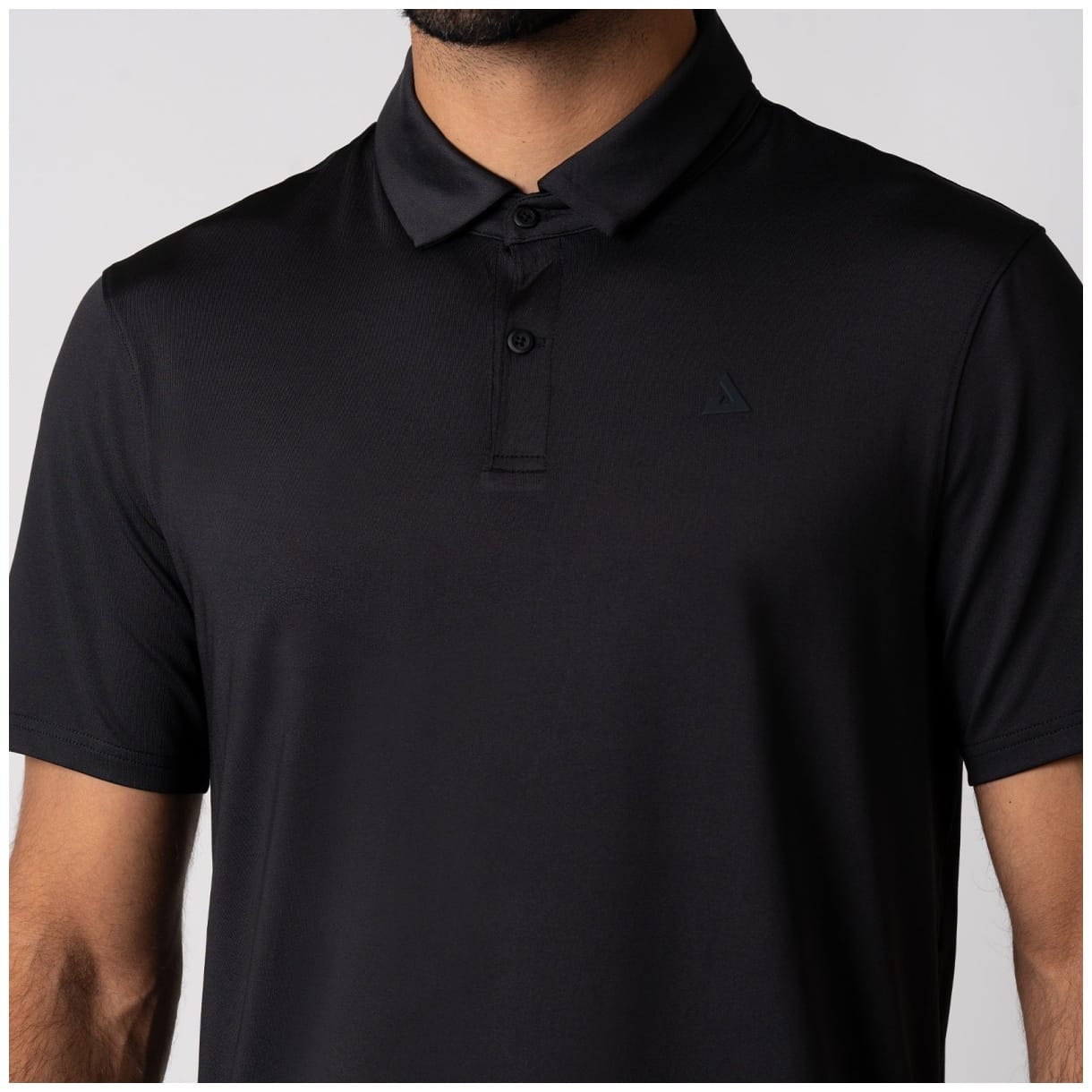 Imagen 3 de Polo de pickleball de hombre CLUB Joola - Negro Negro