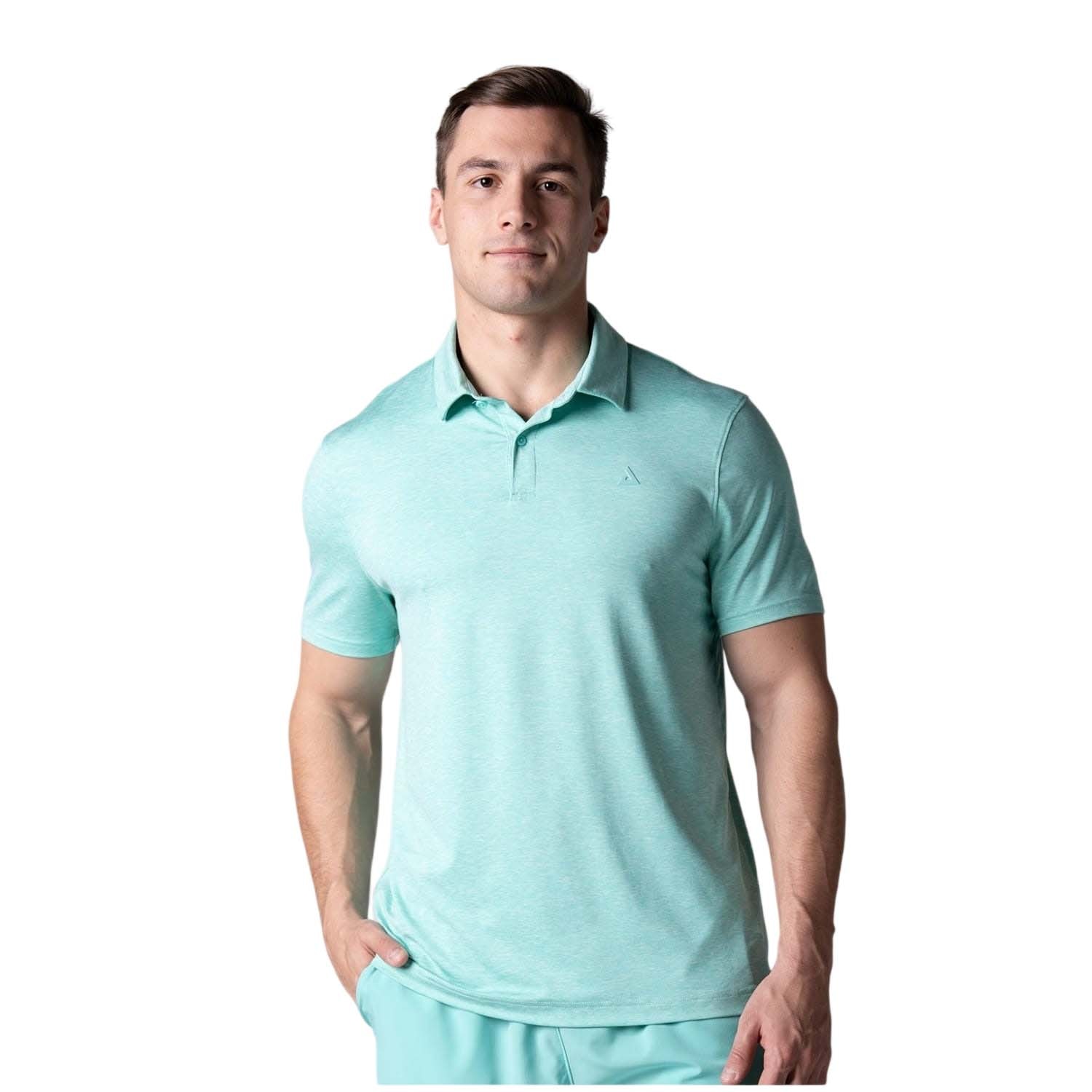 Joola Polo de pickleball de hombre CLUB Azul