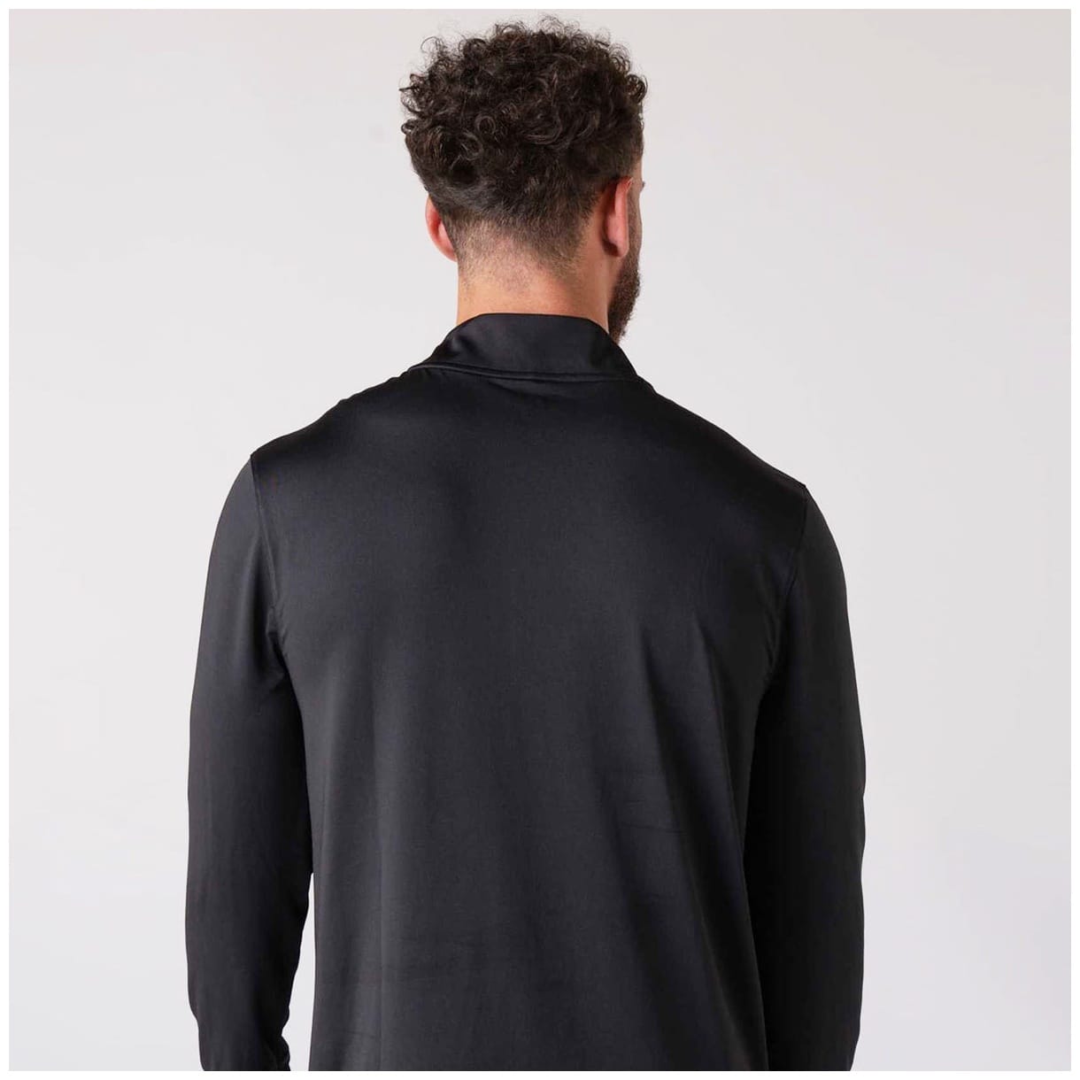 Imagen 2 de Camiseta de pickleball de hombre QUARTER ZIP Joola - Negro Negro