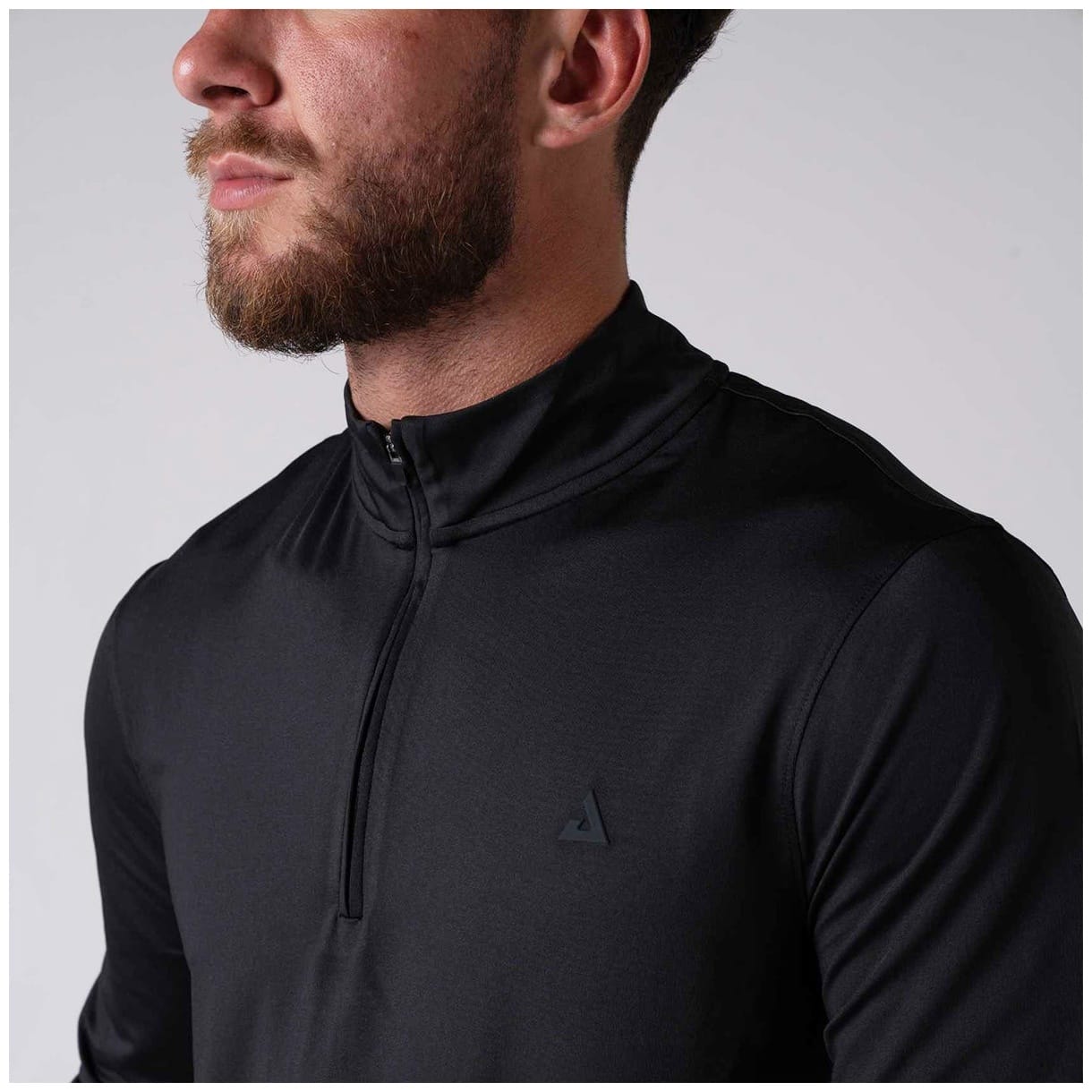 Imagen 3 de Camiseta de pickleball de hombre QUARTER ZIP Joola - Negro Negro