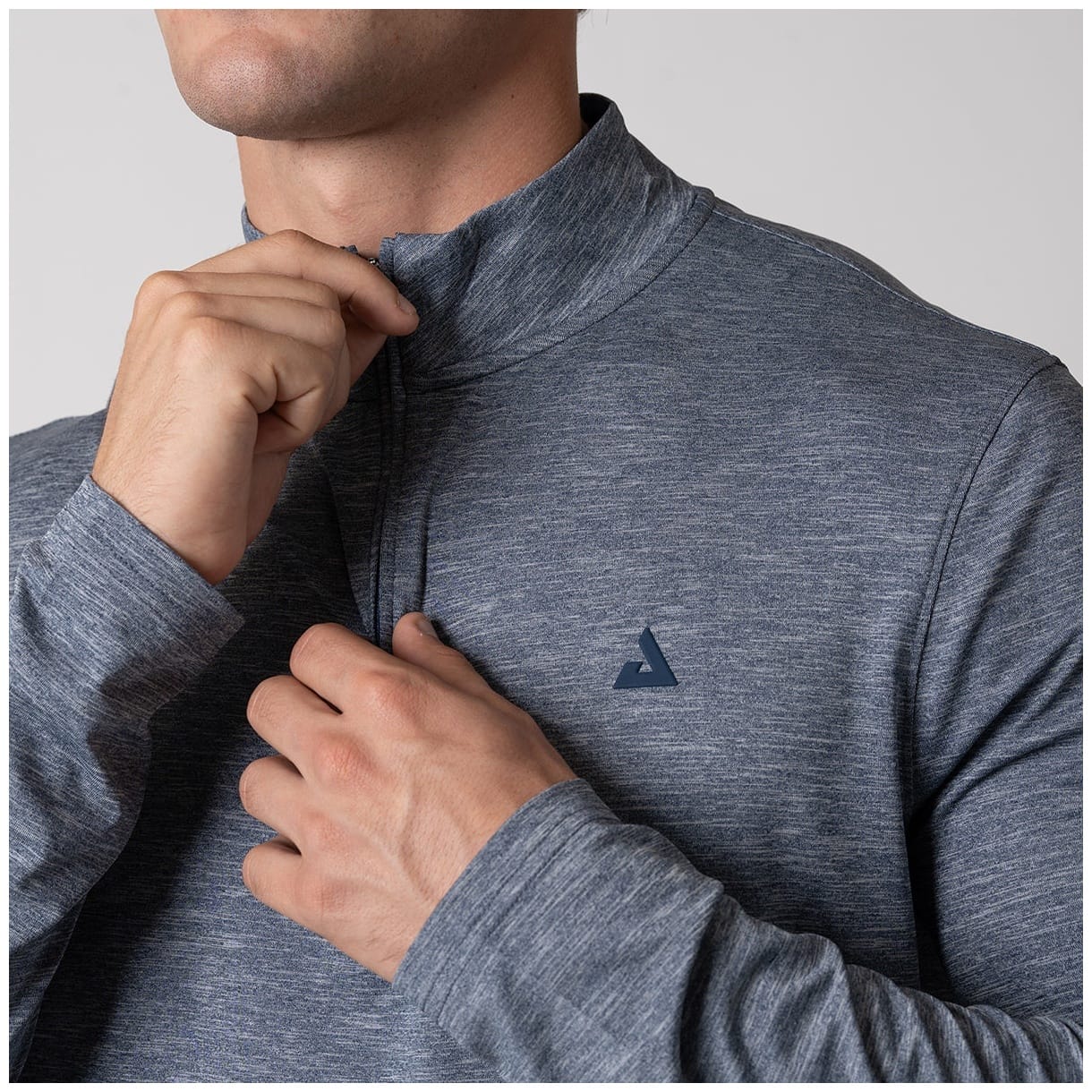 Imagen 3 de Camiseta de pickleball de hombre QUARTER ZIP Joola - Azul Azul