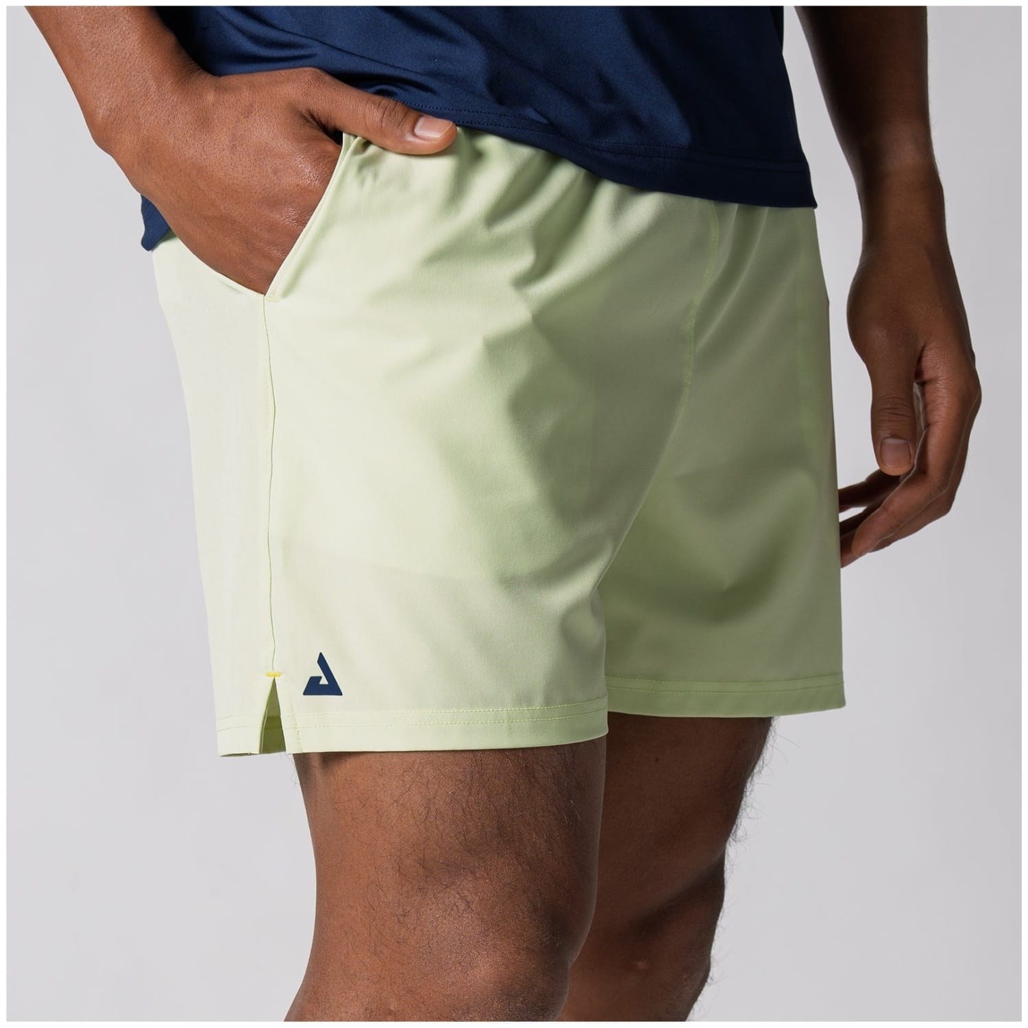 Imagen 2 de Pantalón corto de tenis de mesa de hombre WOVEN Joola - Amarillo Amarillo
