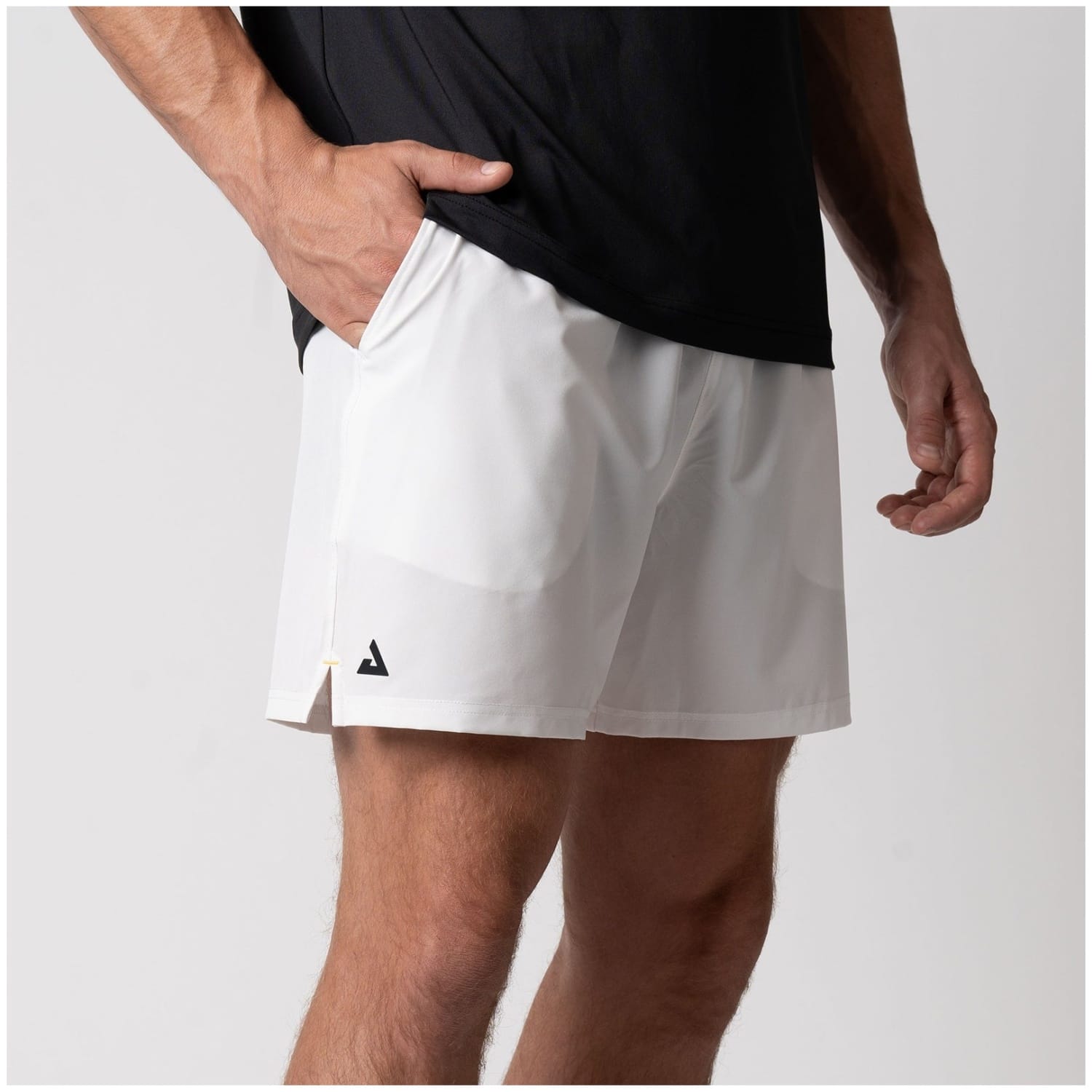 Imagen 2 de Pantalón corto de tenis de mesa de hombre WOVEN Joola - Blanco Blanco