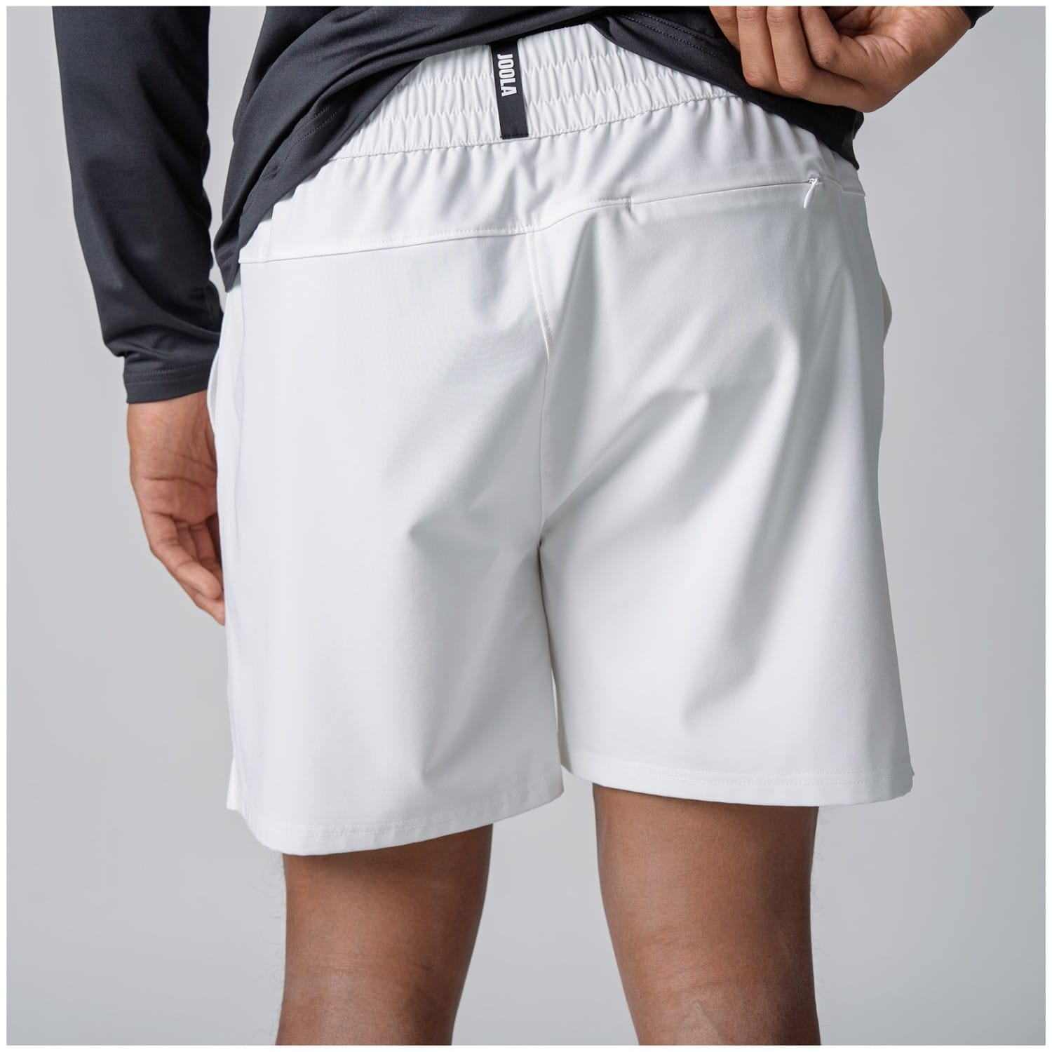 Imagen 3 de Pantalón corto de tenis de mesa de hombre WOVEN Joola - Blanco Blanco