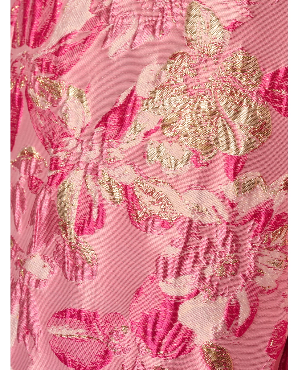 Vestido mikado de tirantes con bolsillos - Adrianna Papell - Multicolor Multicolor-4