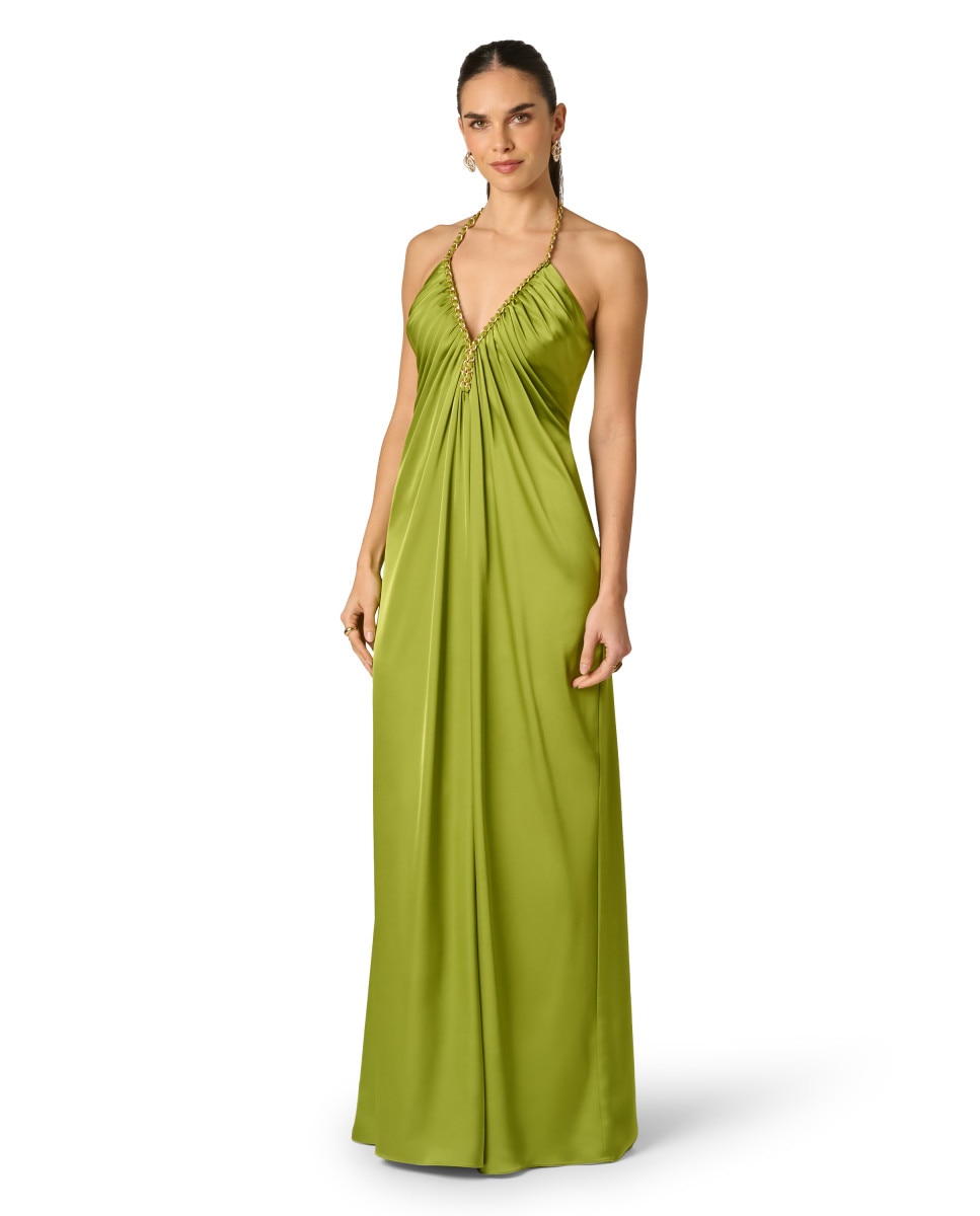 Imagen 0 de Vestido holgado con escote en uve sin mangas