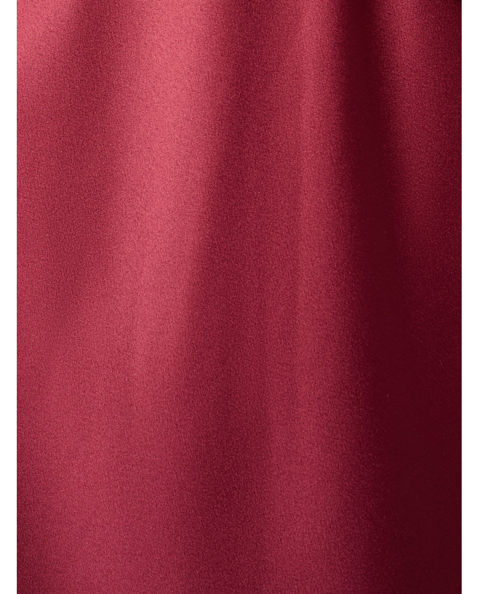 Vestido drapeado sin mangas - Adrianna Papell - Granate Granate-4