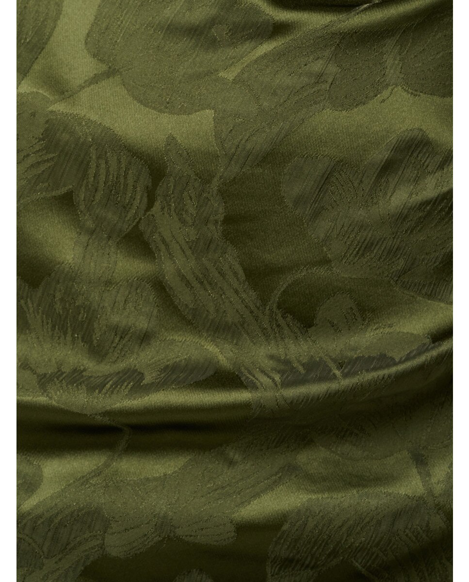 Vestido columna drapeado con tirantes - Adrianna Papell - Verde Verde-4