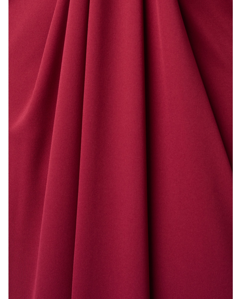 Vestido estilo griego con escote en uve sin mangas - Adrianna Papell - Rojo Rojo-4