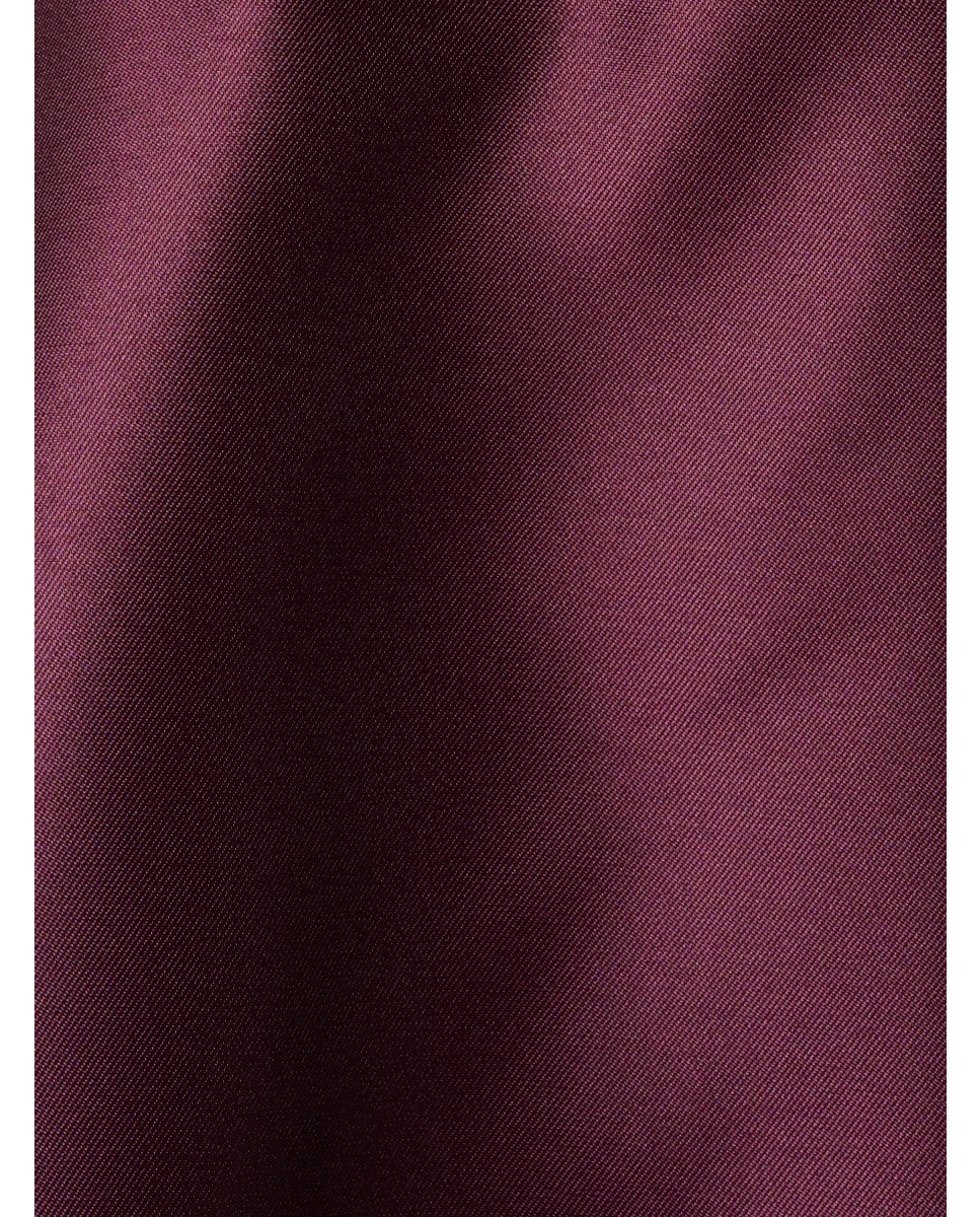 Vestido midi con cinturón y falda asimétrica - Adrianna Papell - Morado Morado-5