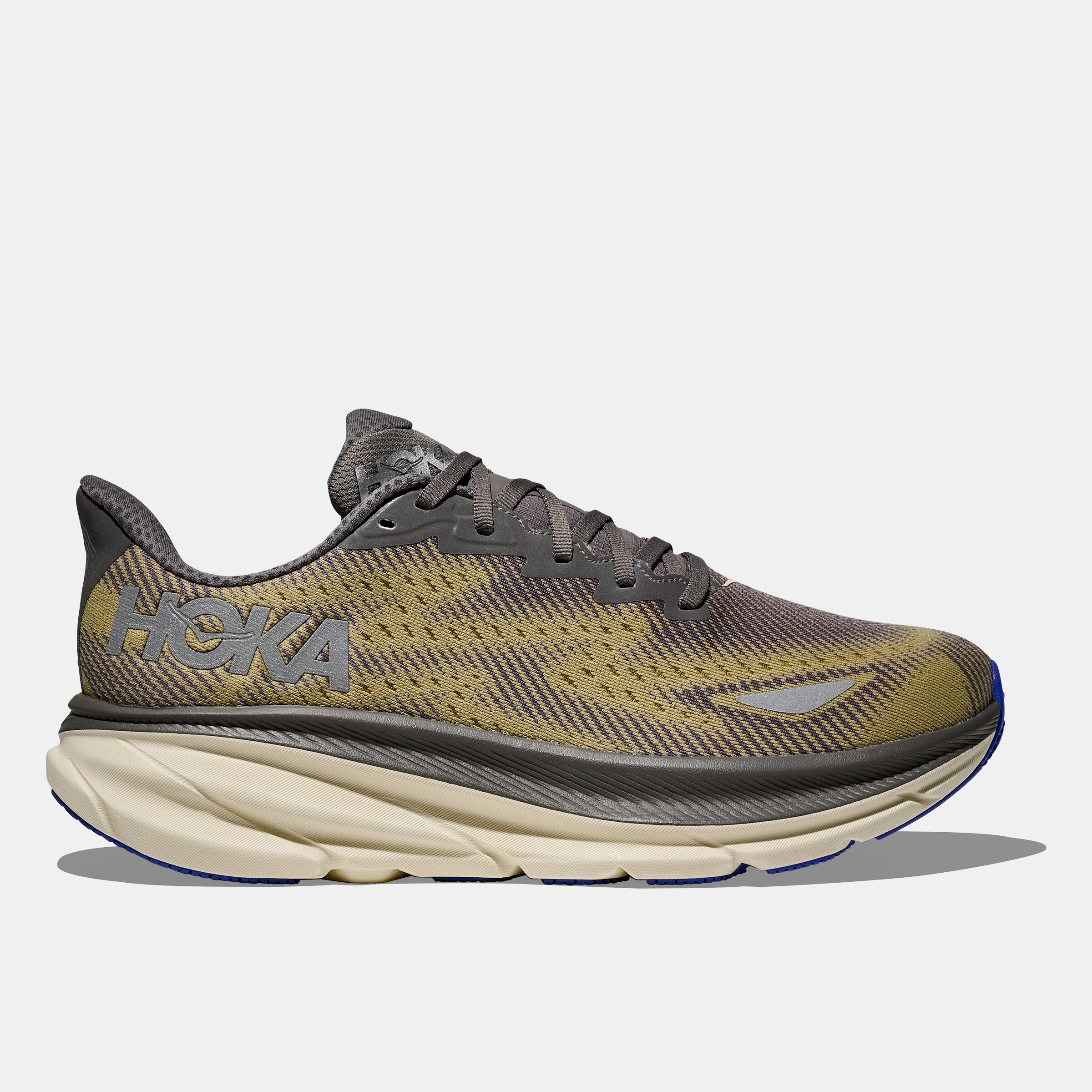 Imagen 0 de Zapatillas de running de hombre CLIFTON 9 GTX HOKA Gris / Amarillo