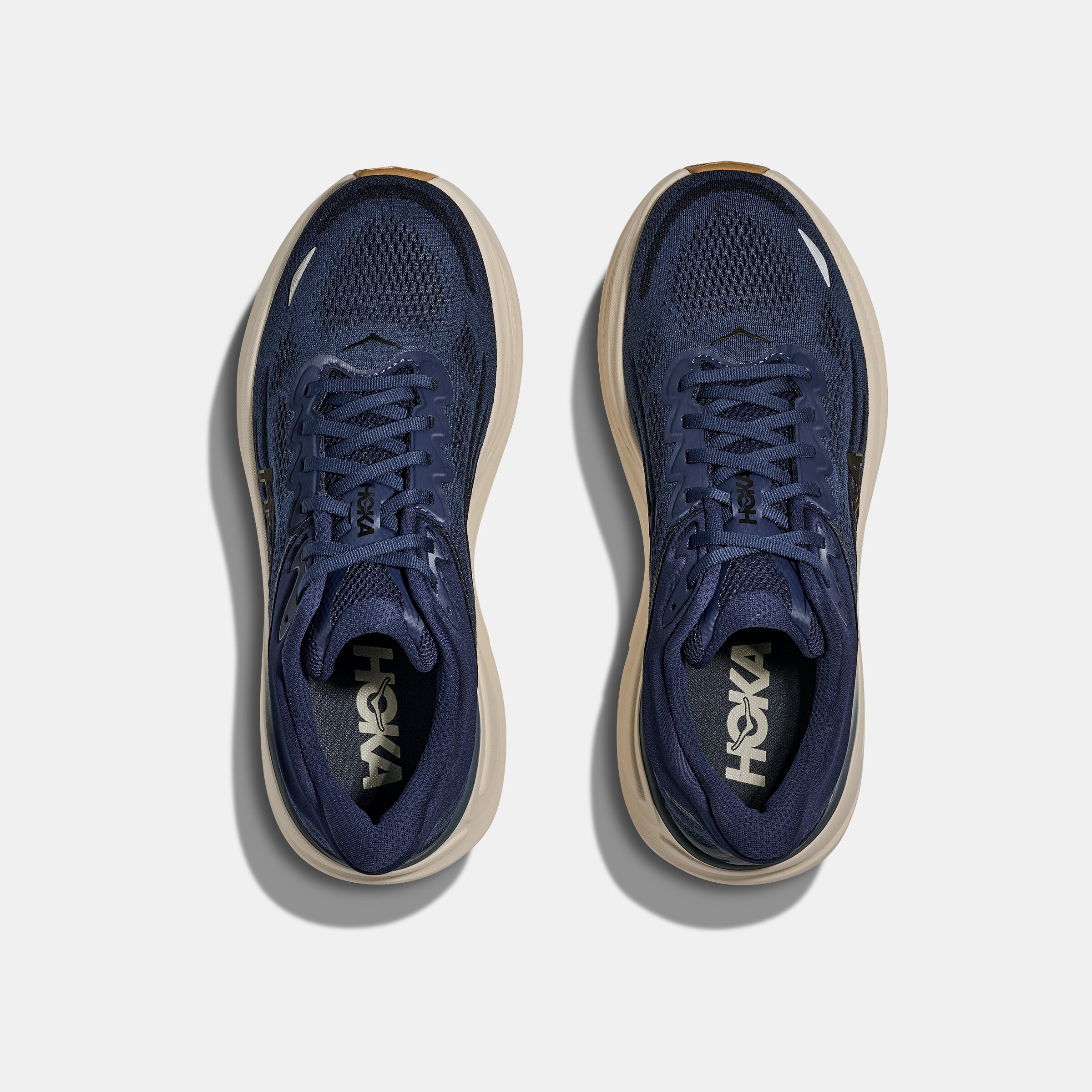 Imagen 2 de Zapatillas de running de hombre BONDI 9 HOKA - Azul oscuro Azul oscuro