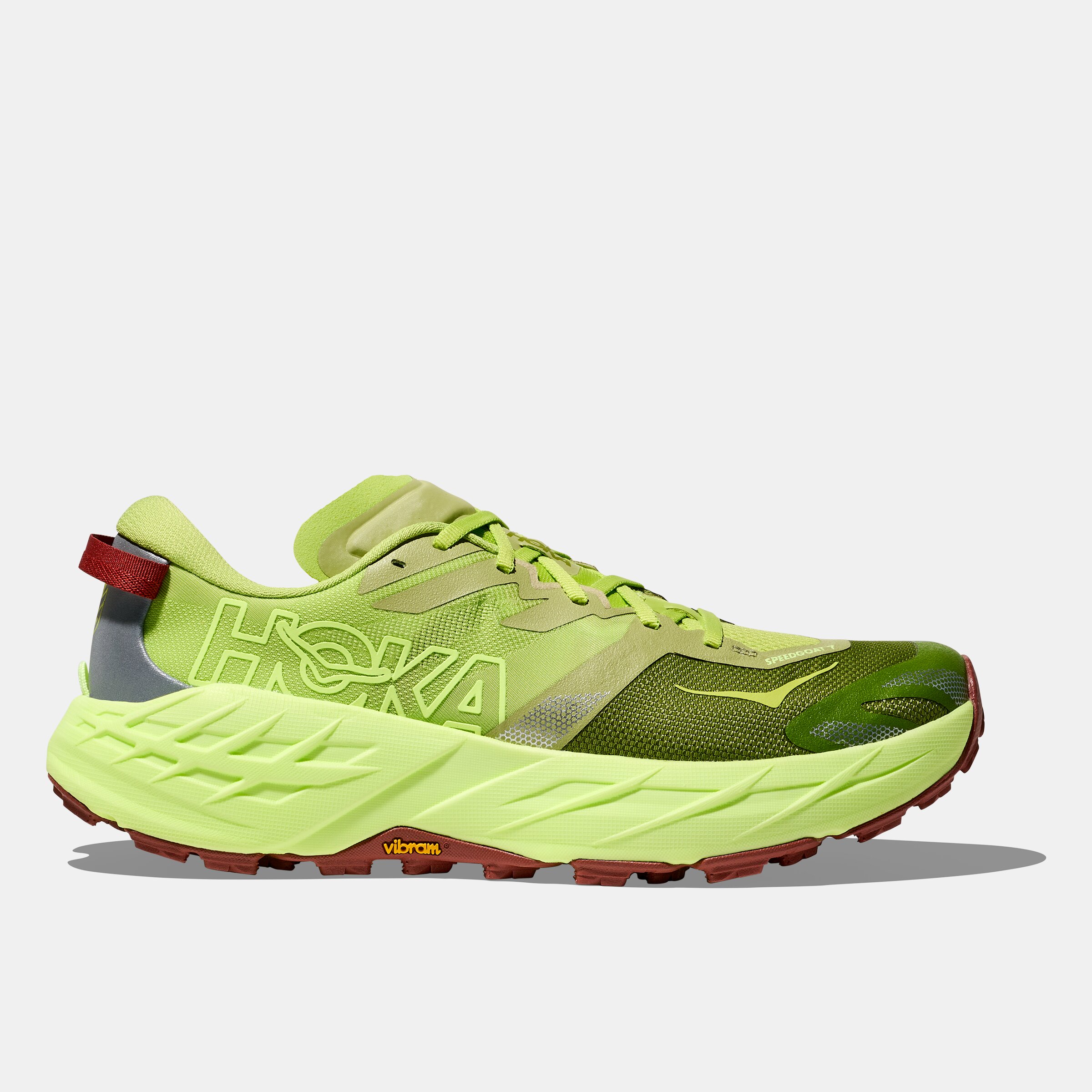 Imagen 0 de Zapatillas de trail running de hombre SPEEDGOAT 7 HOKA Verde flúor