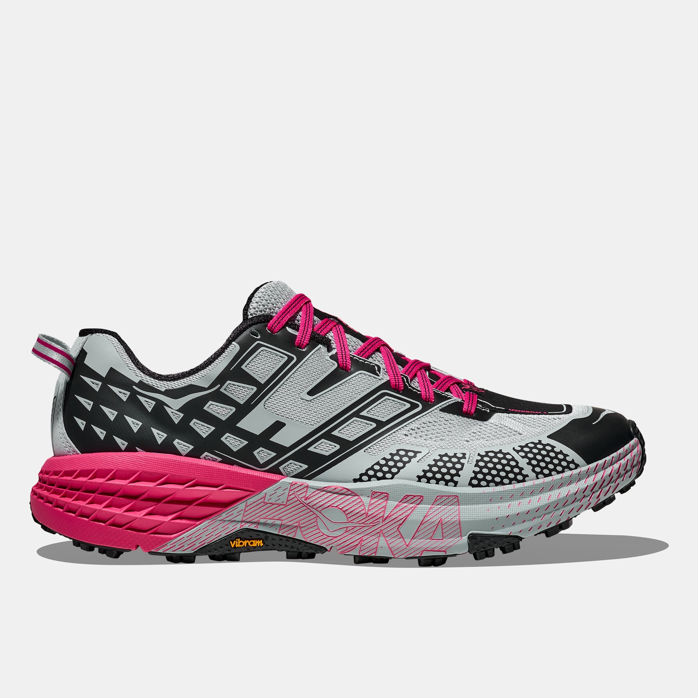 Imagen 0 de Zapatillas casual unisex SPEEDGOAT 2 HOKA Gris / Rosa