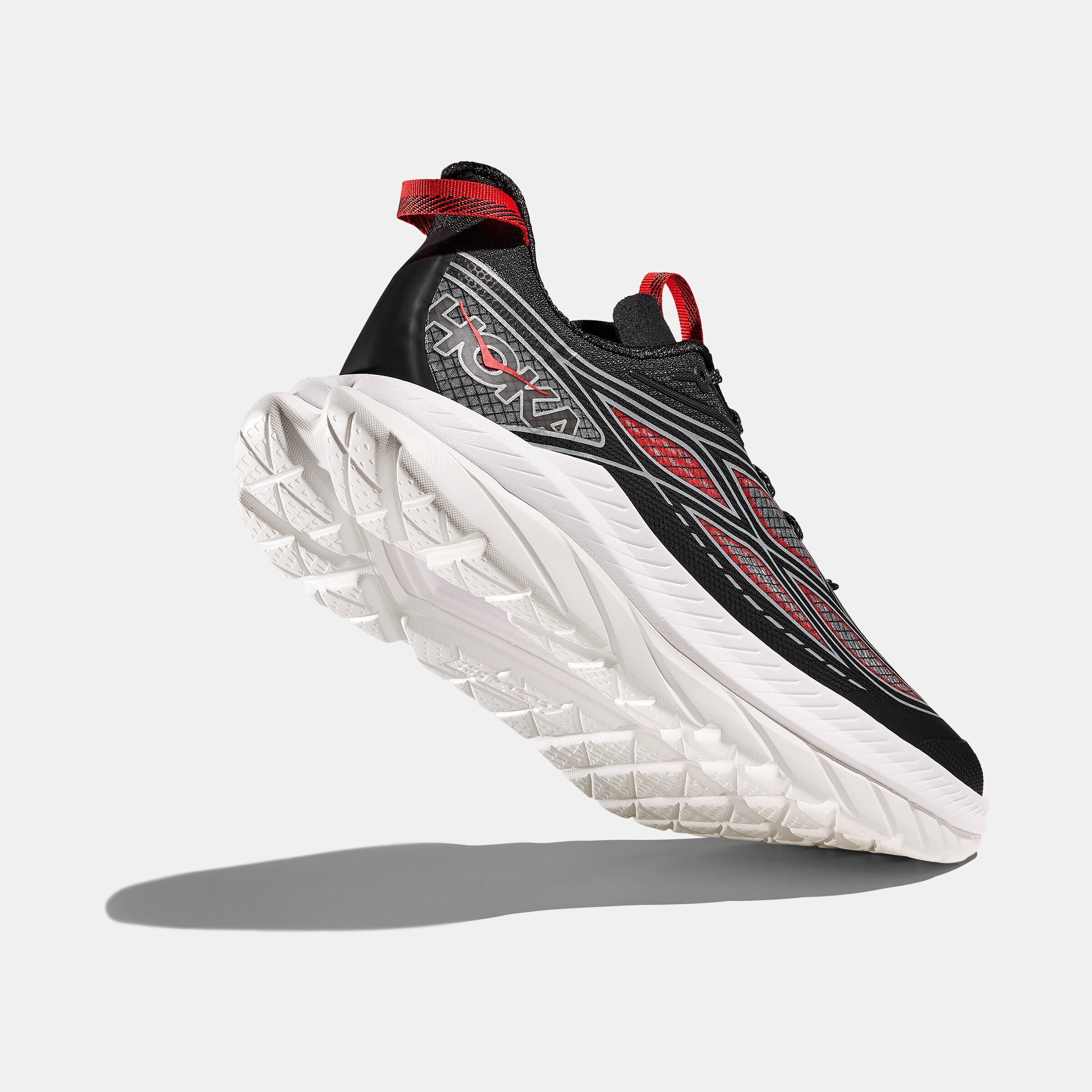 Zapatillas casual de hombre MACH REMASTERED HOKA - Negro / Rojo Negro / Rojo-4