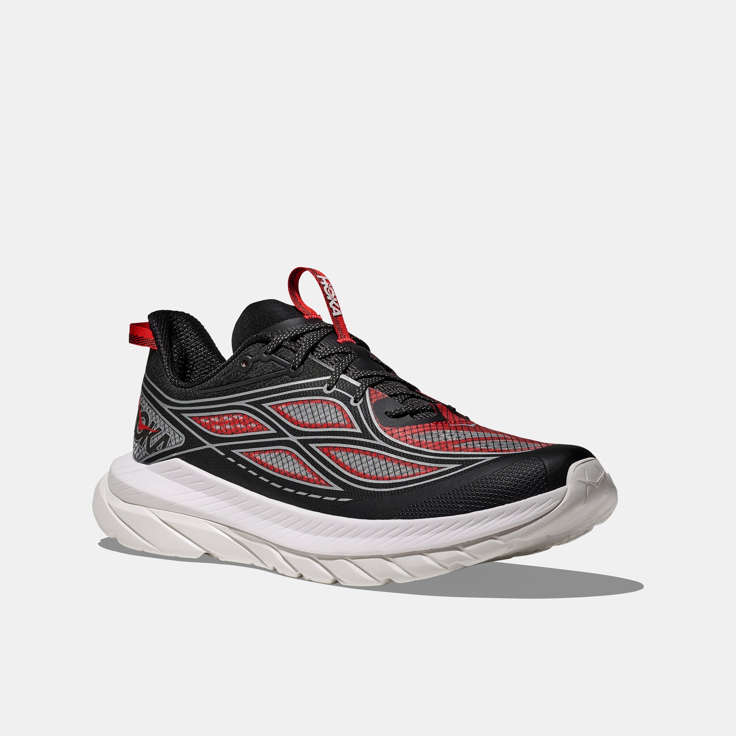 Zapatillas casual de hombre MACH REMASTERED HOKA - Negro / Rojo Negro / Rojo-6
