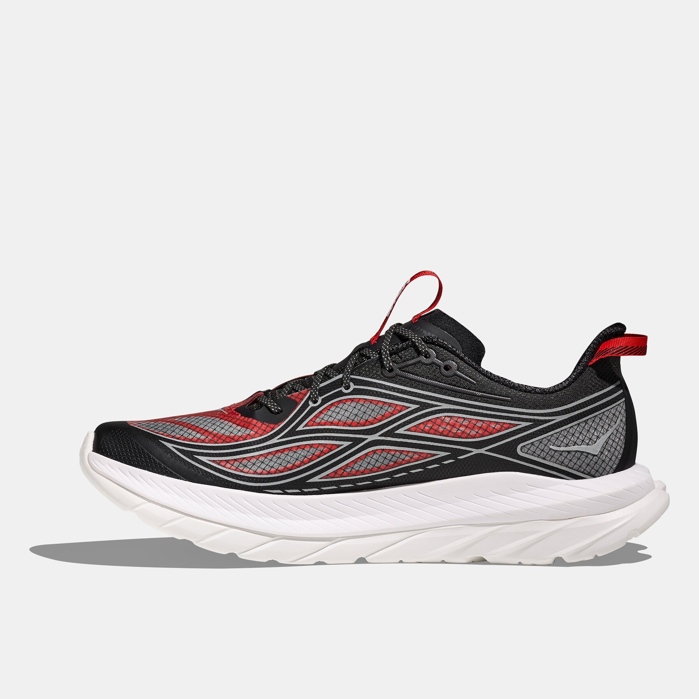 Zapatillas casual de hombre MACH REMASTERED HOKA - Negro / Rojo Negro / Rojo-8