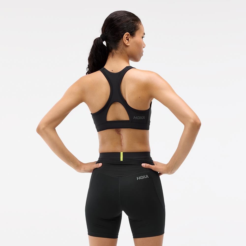 Sujetador de mujer HUPANA SPORT R.CUP HOKA - Negro Negro-2