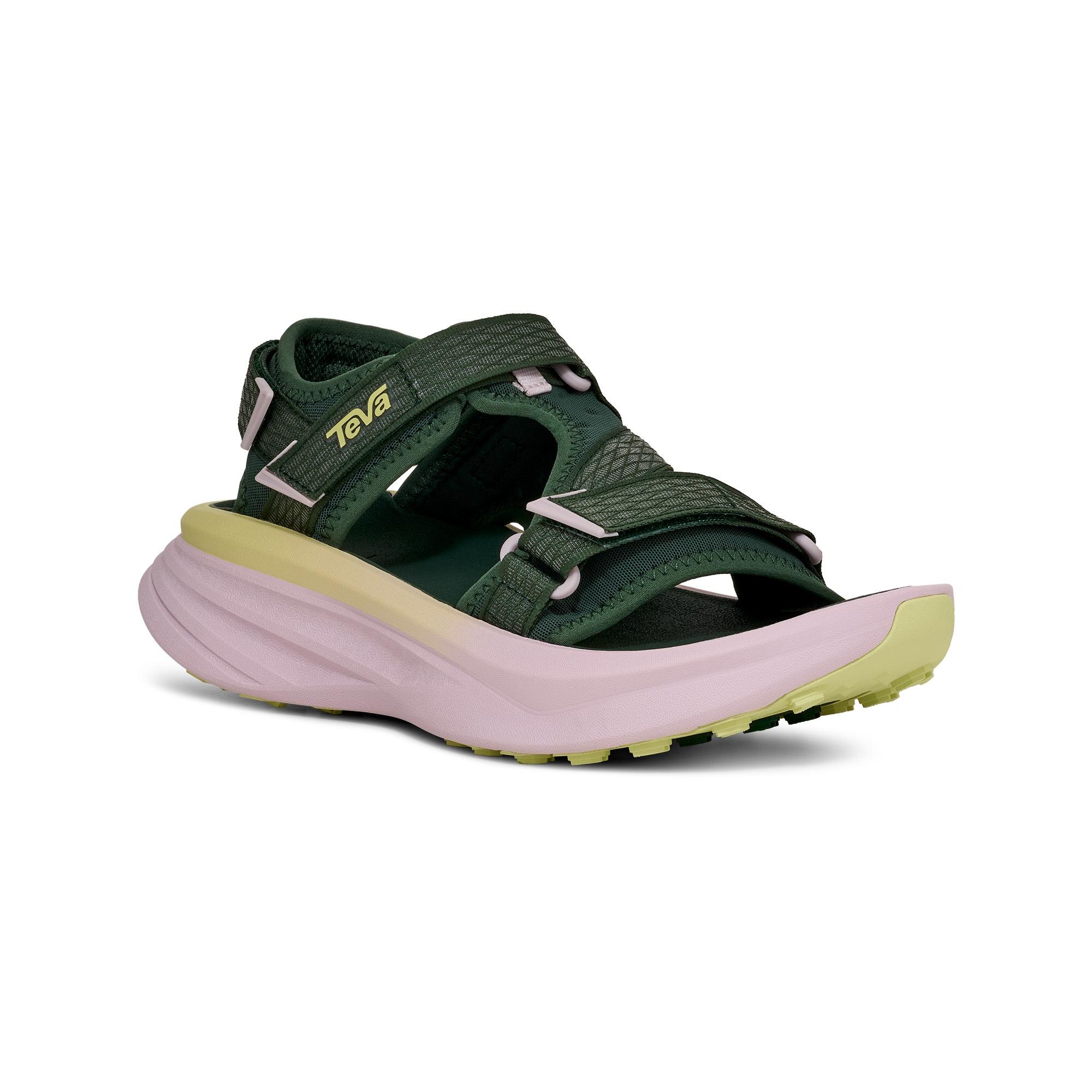 Sandalias de mujer de montaña Aventrail R2T Teva - Verde Verde-2