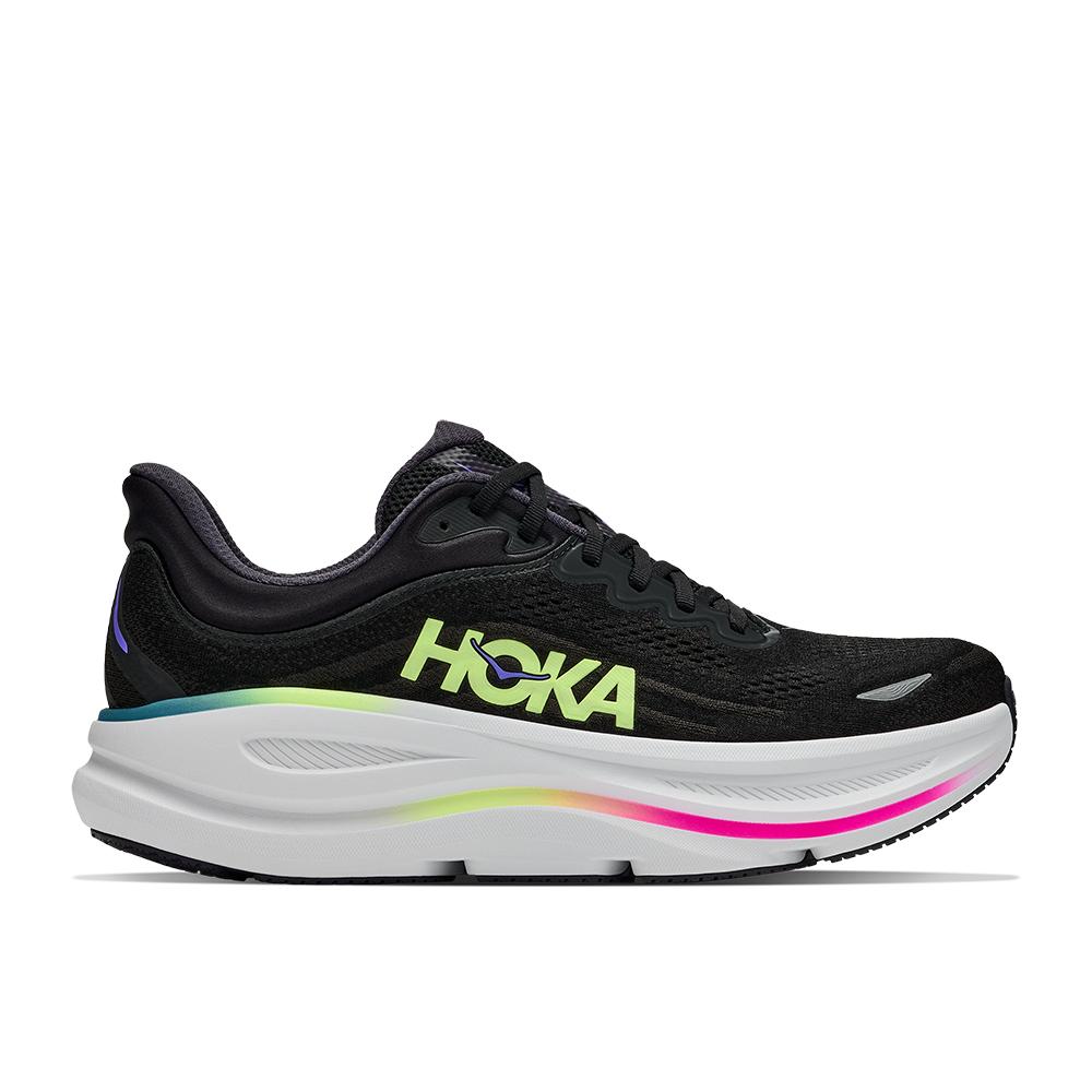 Imagen 0 de Zapatillas de running de hombre BONDI 9 HOKA Negro / Amarillo