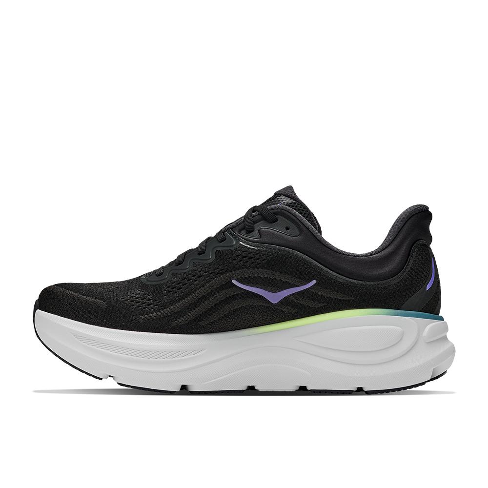 Imagen 2 de Zapatillas de running de hombre BONDI 9 HOKA - Negro / Amarillo Negro / Amarillo