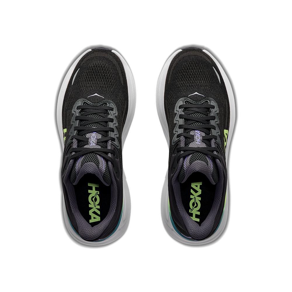 Imagen 8 de Zapatillas de running de hombre BONDI 9 HOKA - Negro / Amarillo Negro / Amarillo