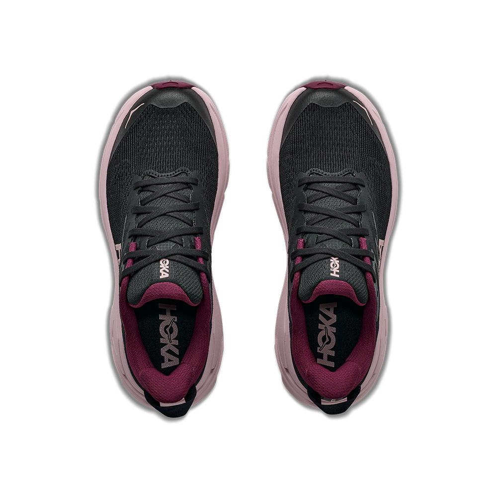 Zapatillas de running / trail running de mujer CHALLENGER 8 HOKA - Negro / Rosa Negro / Rosa-2