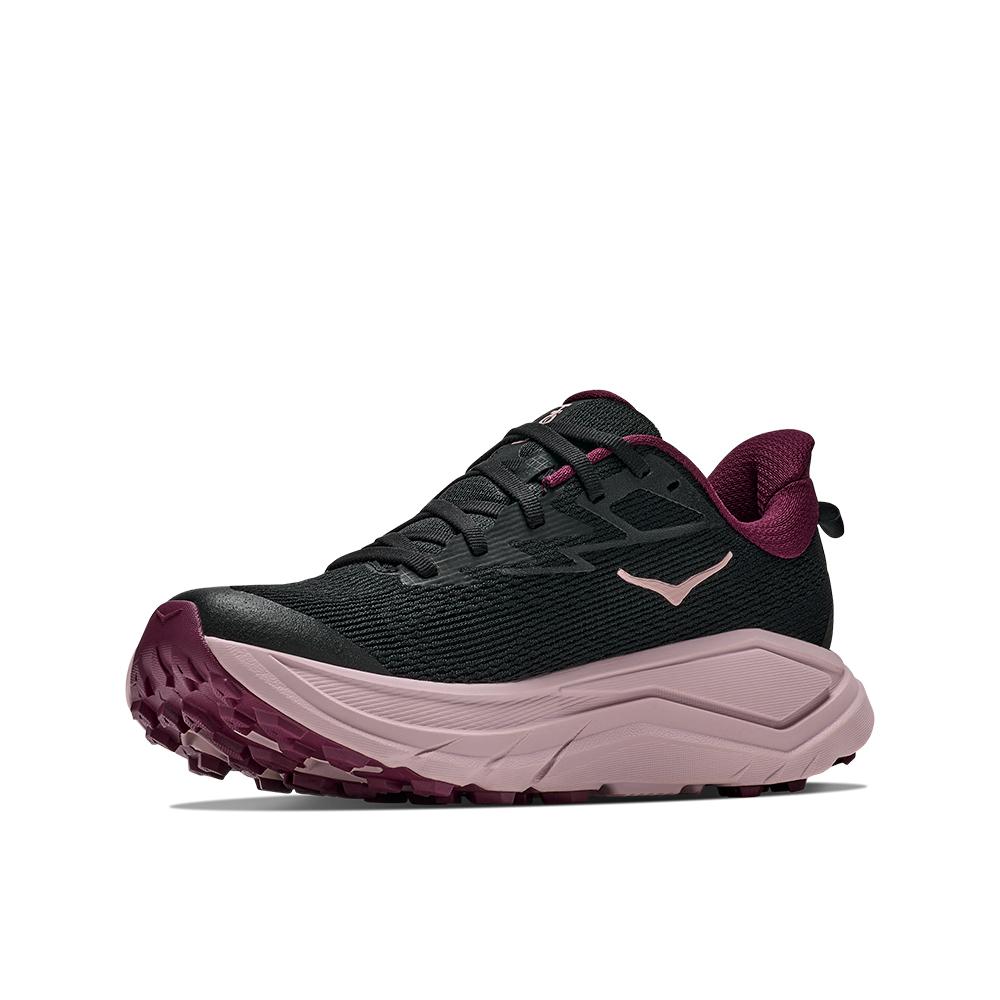 Zapatillas de running / trail running de mujer CHALLENGER 8 HOKA - Negro / Rosa Negro / Rosa-3