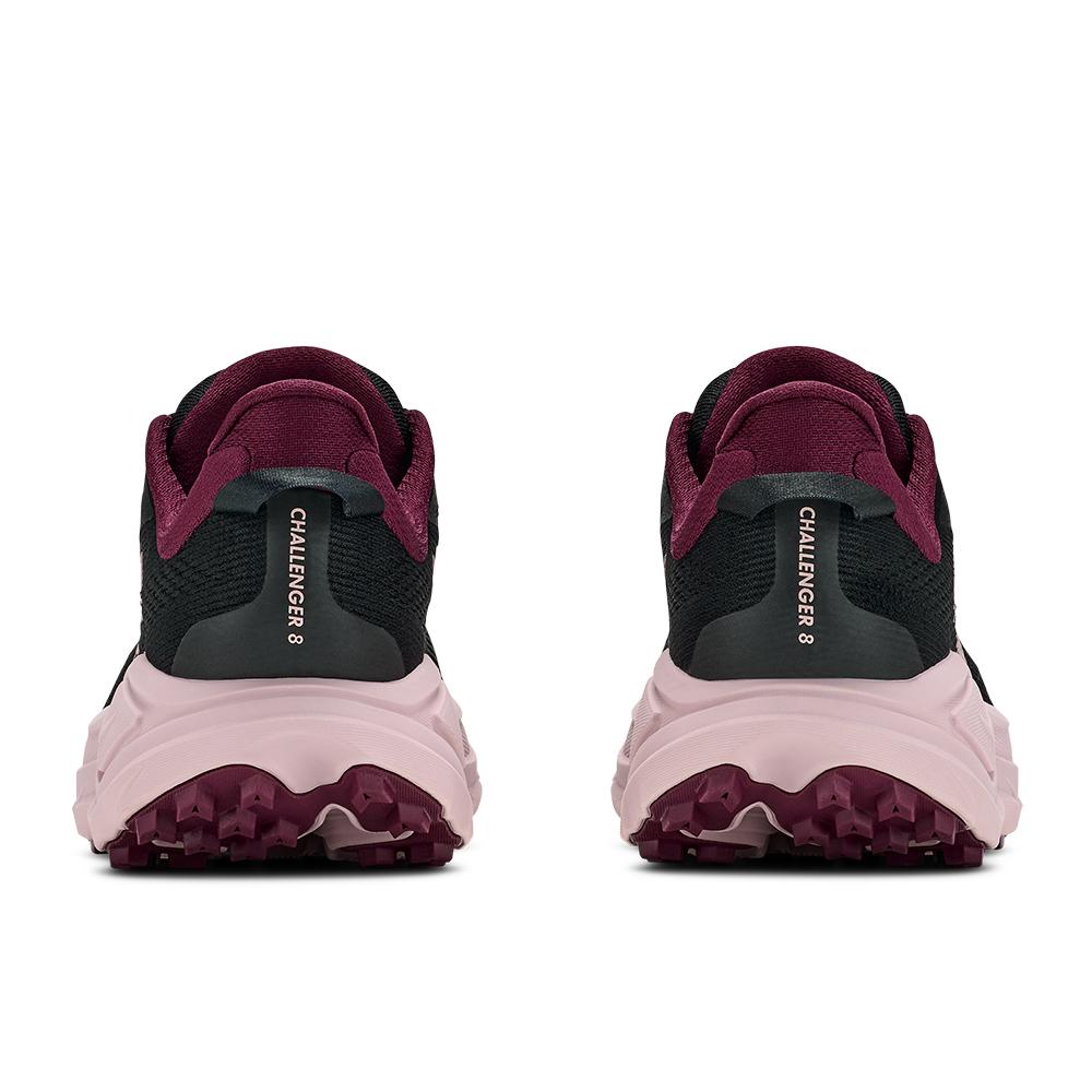 Zapatillas de running / trail running de mujer CHALLENGER 8 HOKA - Negro / Rosa Negro / Rosa-5
