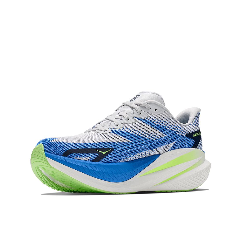 Zapatillas de running de hombre MACH X 3 HOKA - Blanco / Azul Blanco / Azul-3